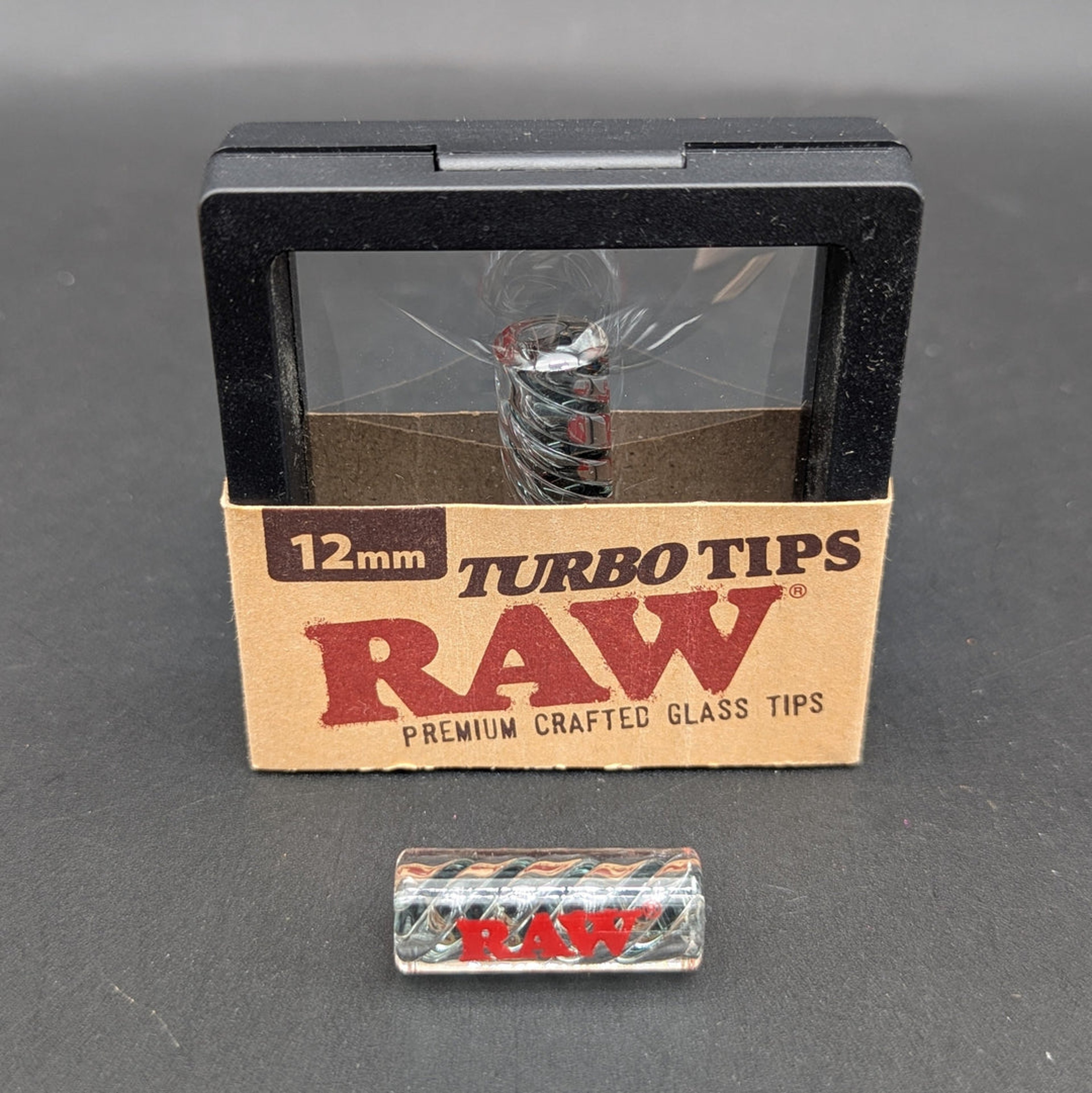 RAW TURBO TIPS - 12MM (Glass Tips) image 0