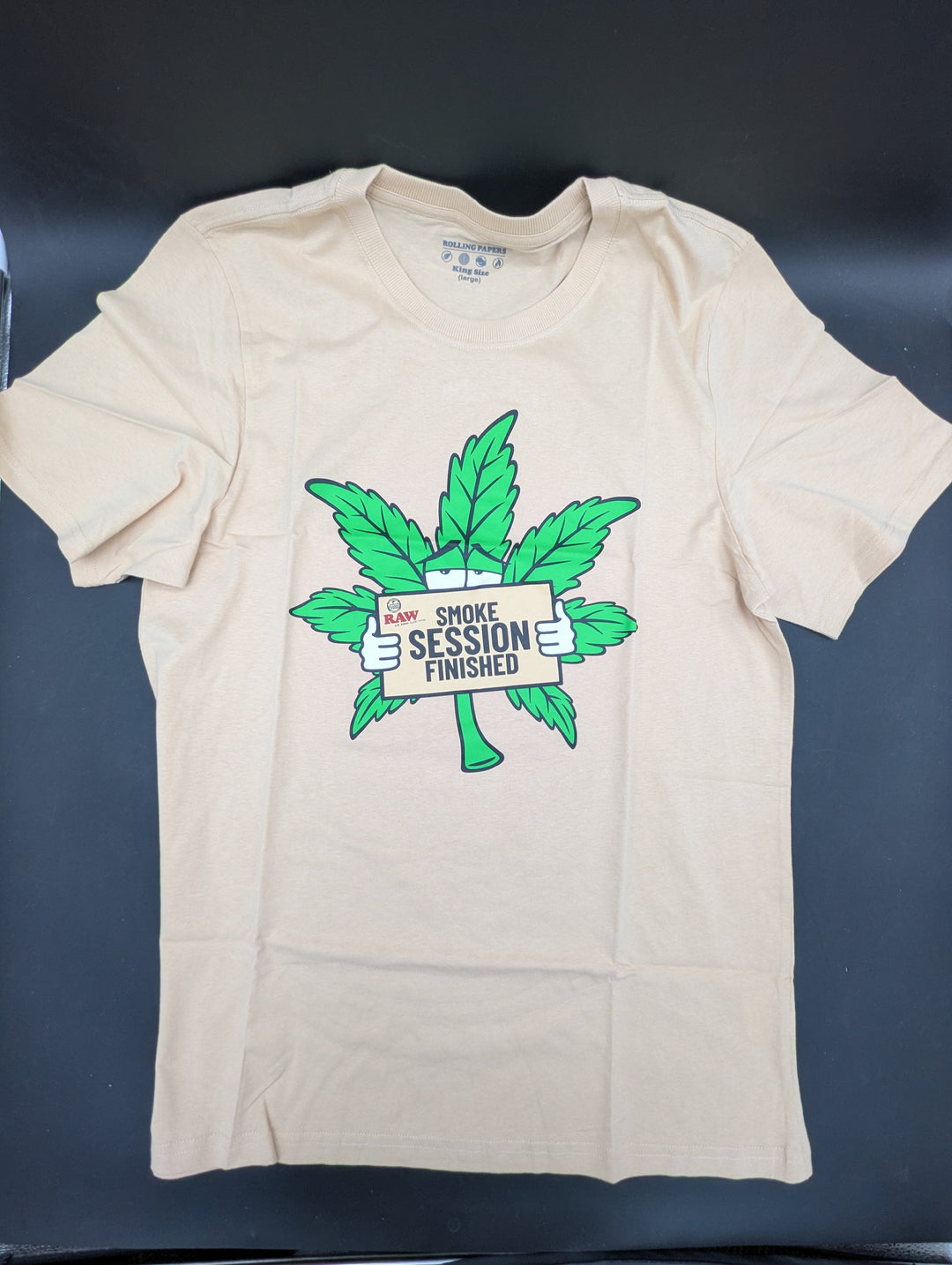 Preview pic of RAW T SHIRT LEAF SESH