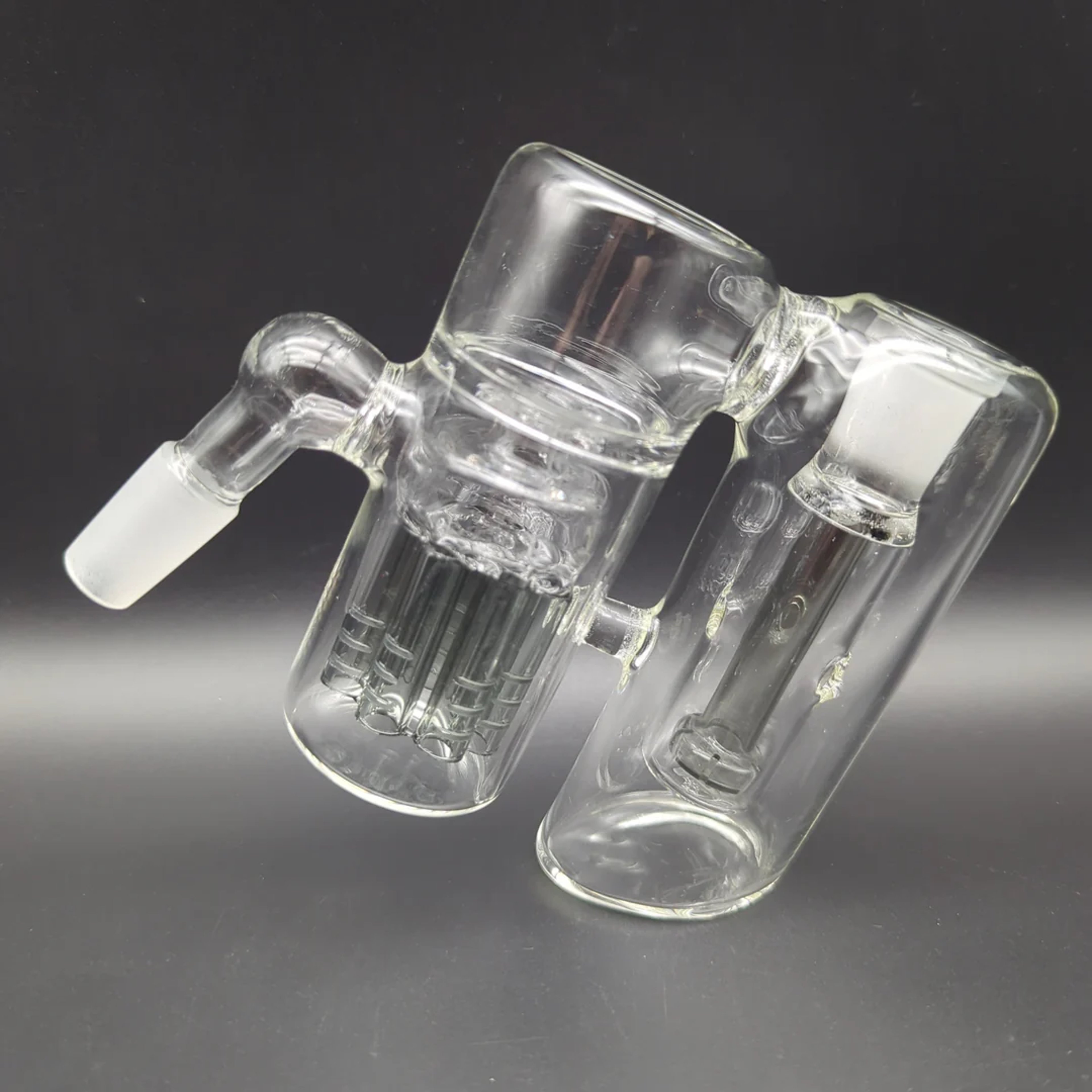 DUAL PERC WET ASH CATCHER 14MM 45 DEGREES image 0