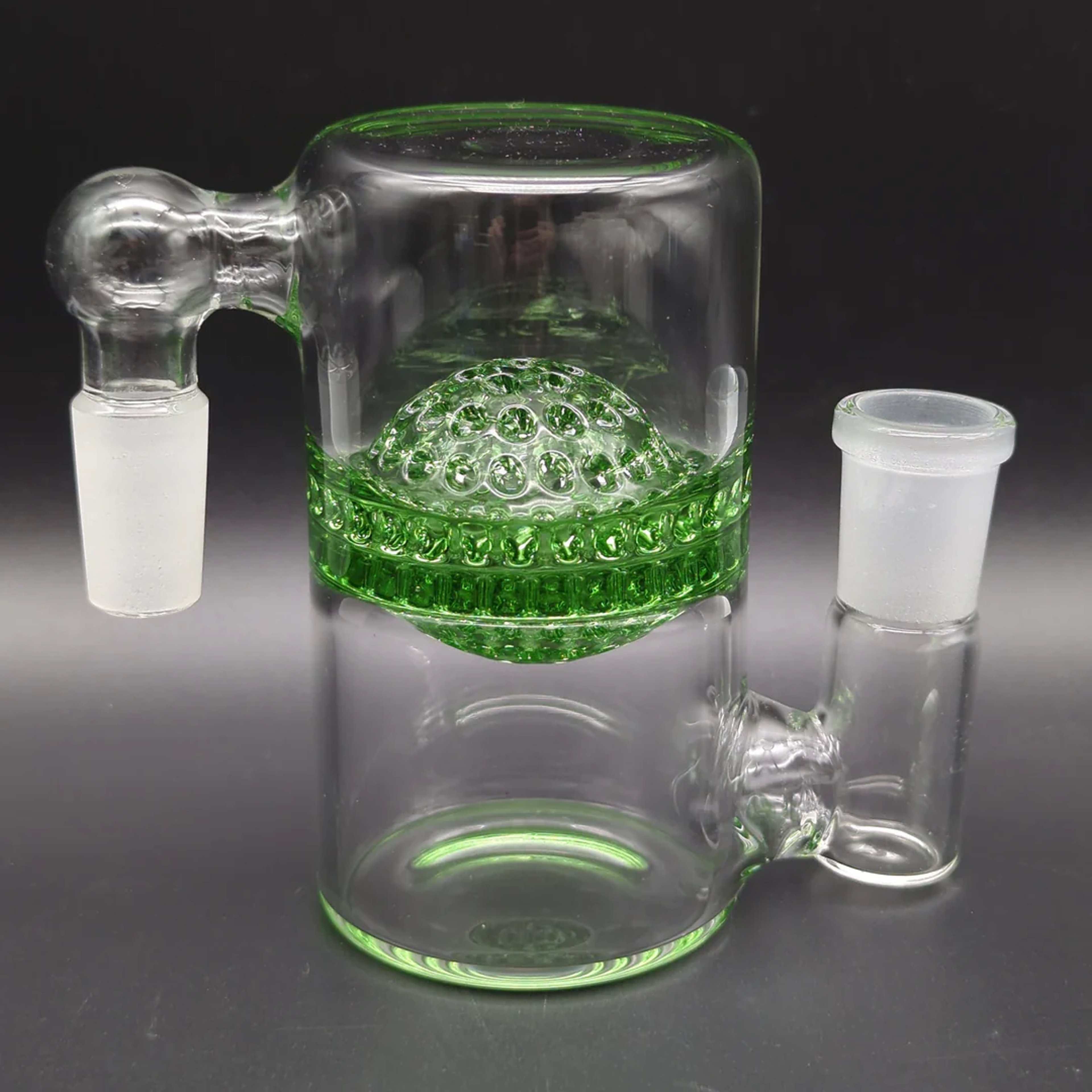 Preview pic of NETTED DISC WET ASH CATCHER 14MM 90 DEGREES