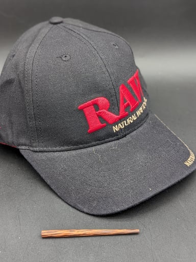 Preview pic of RAW® - POKER HAT BLACK BASEBALL CAP