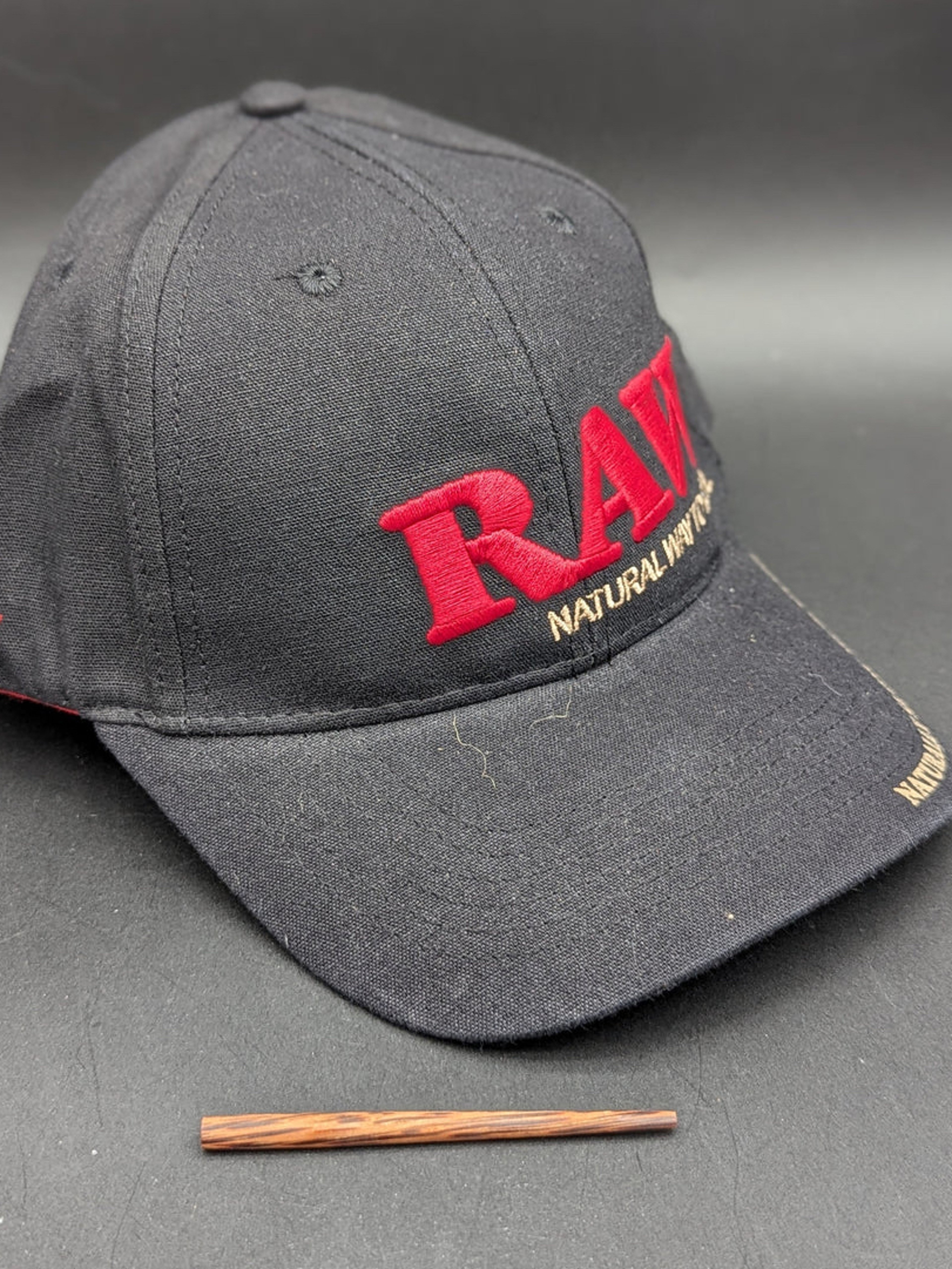 Preview pic of RAW® - POKER HAT BLACK BASEBALL CAP
