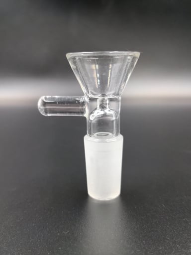 Preview pic of STANDARD GLASS BOWL WITH HANDLE 14MM MALE