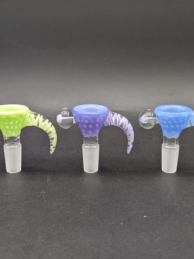 Preview pic of 14MM HONEYCOMB HERB SLIDES W/ 4 HOLE SCREEN