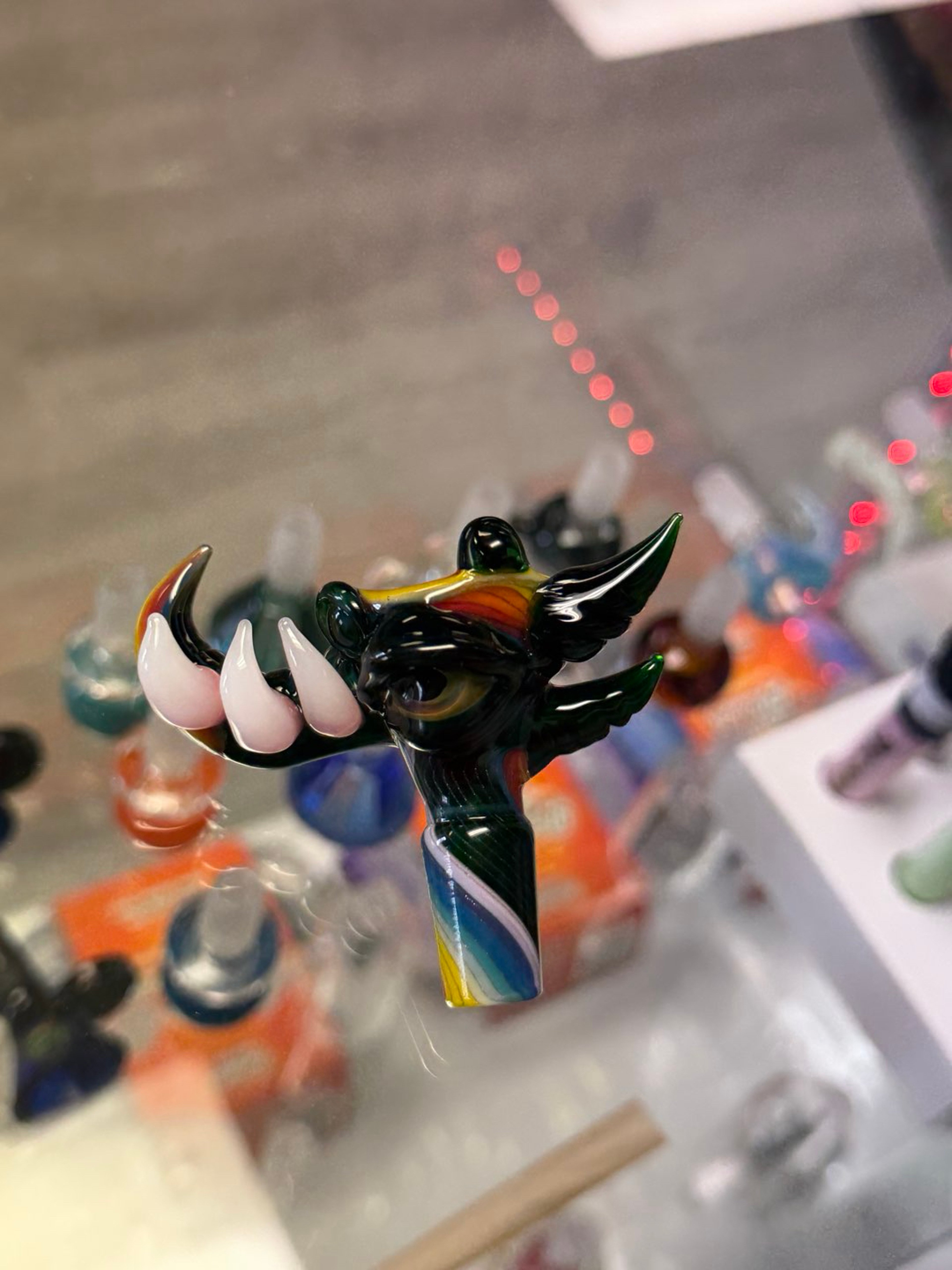 Preview pic of FULLY WORKED DEMON EYE 14MM BOWL