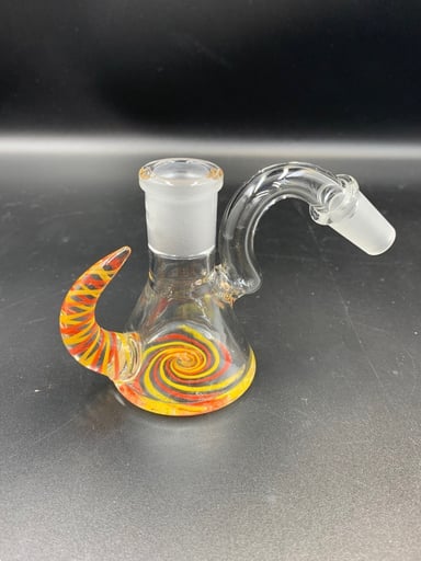 Preview pic of PULSAR WORKED CLAW DRY ASH CATCHER - 14MM 45 DEGREES