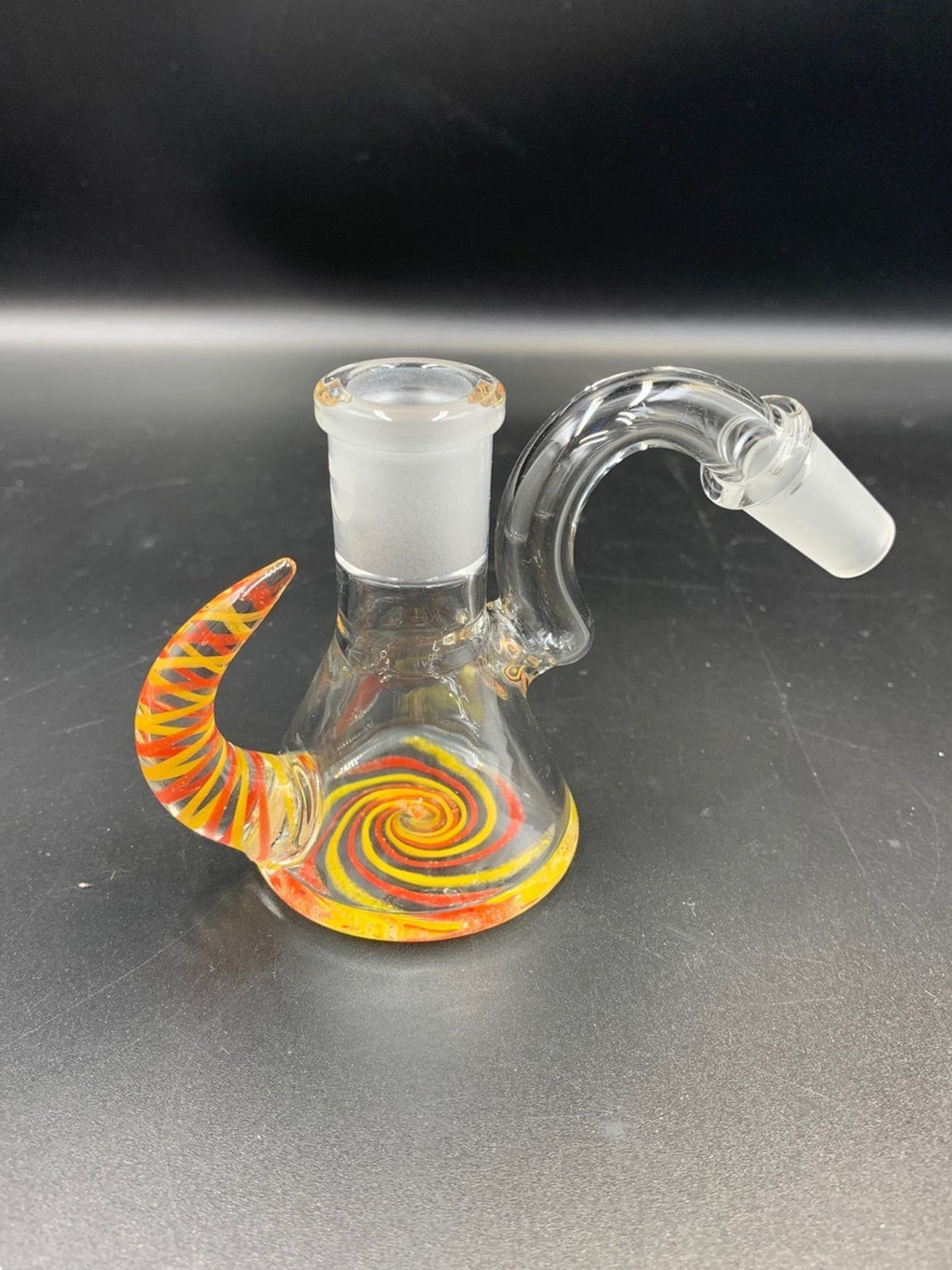 Preview pic of PULSAR WORKED CLAW DRY ASH CATCHER - 14MM 45 DEGREES