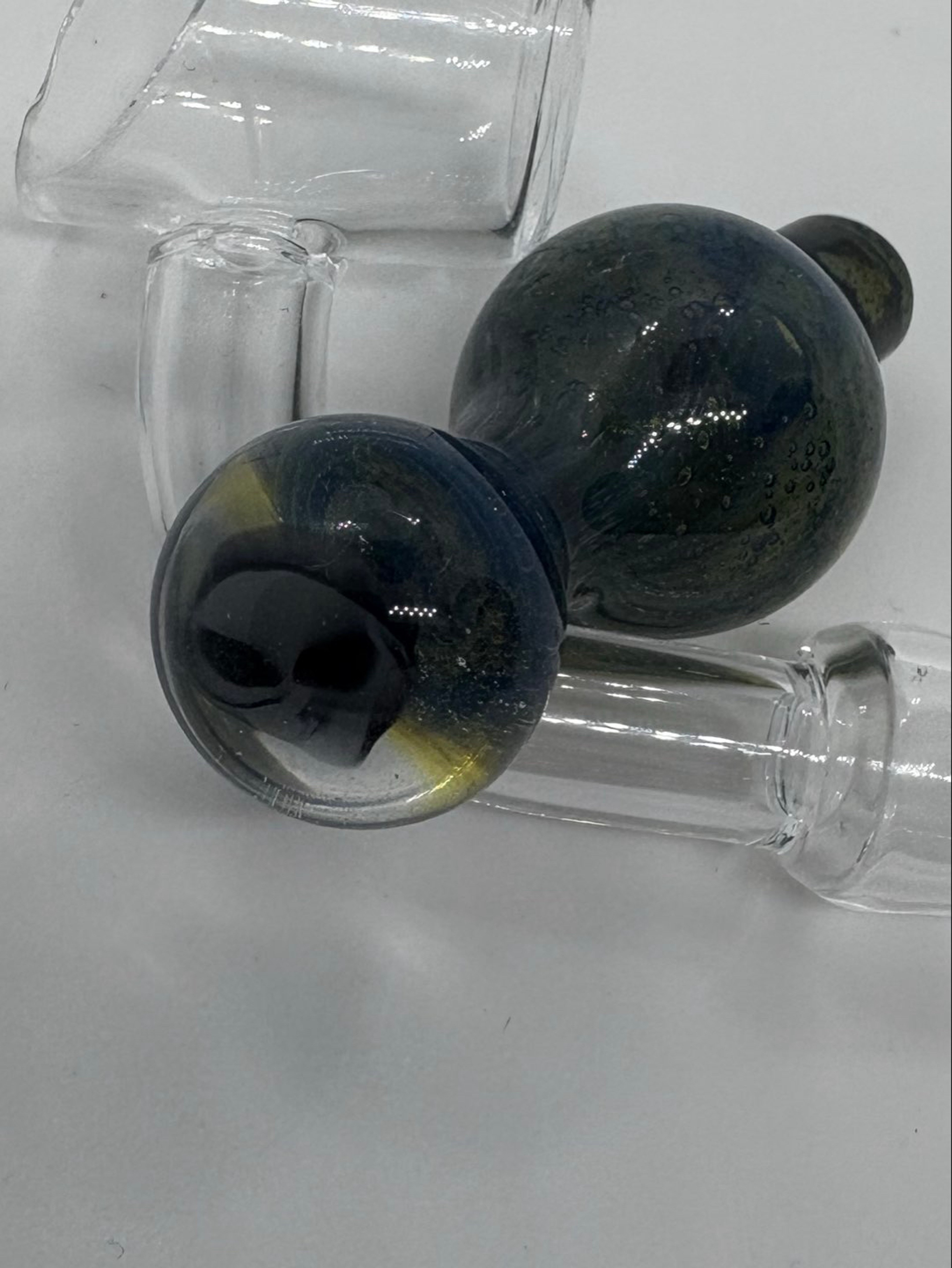 Preview pic of Handblown Alien Bubble Cap