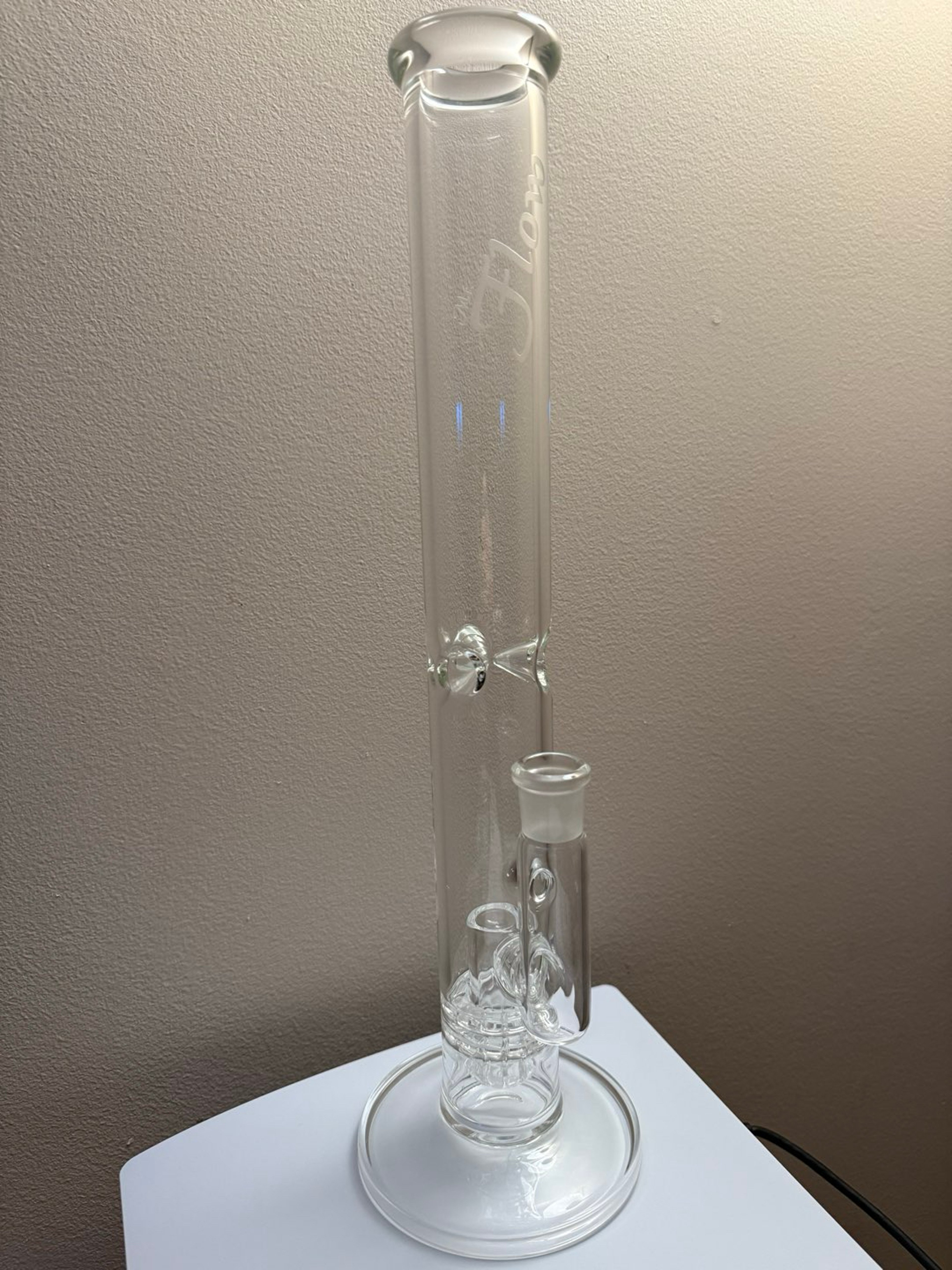 Preview pic of Mr. Flow Peyote to Double Ratchet Perc Straight tube - 18mm
