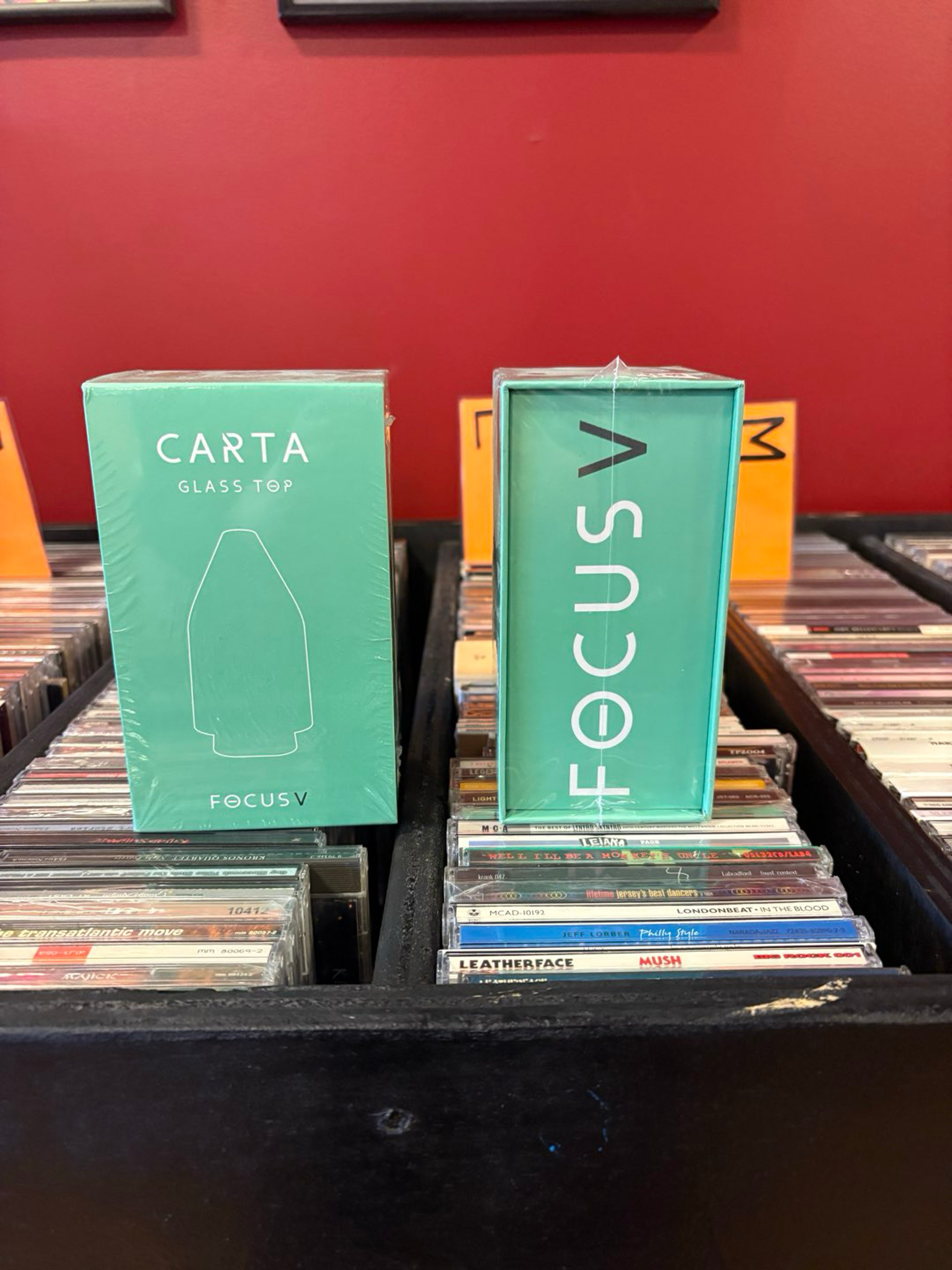 Carta Focus V Clear Glass Attachment Top image 0
