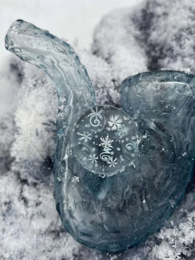 Preview pic of CHAKA GLASS ICE CAVE SHERLOCK PIPE