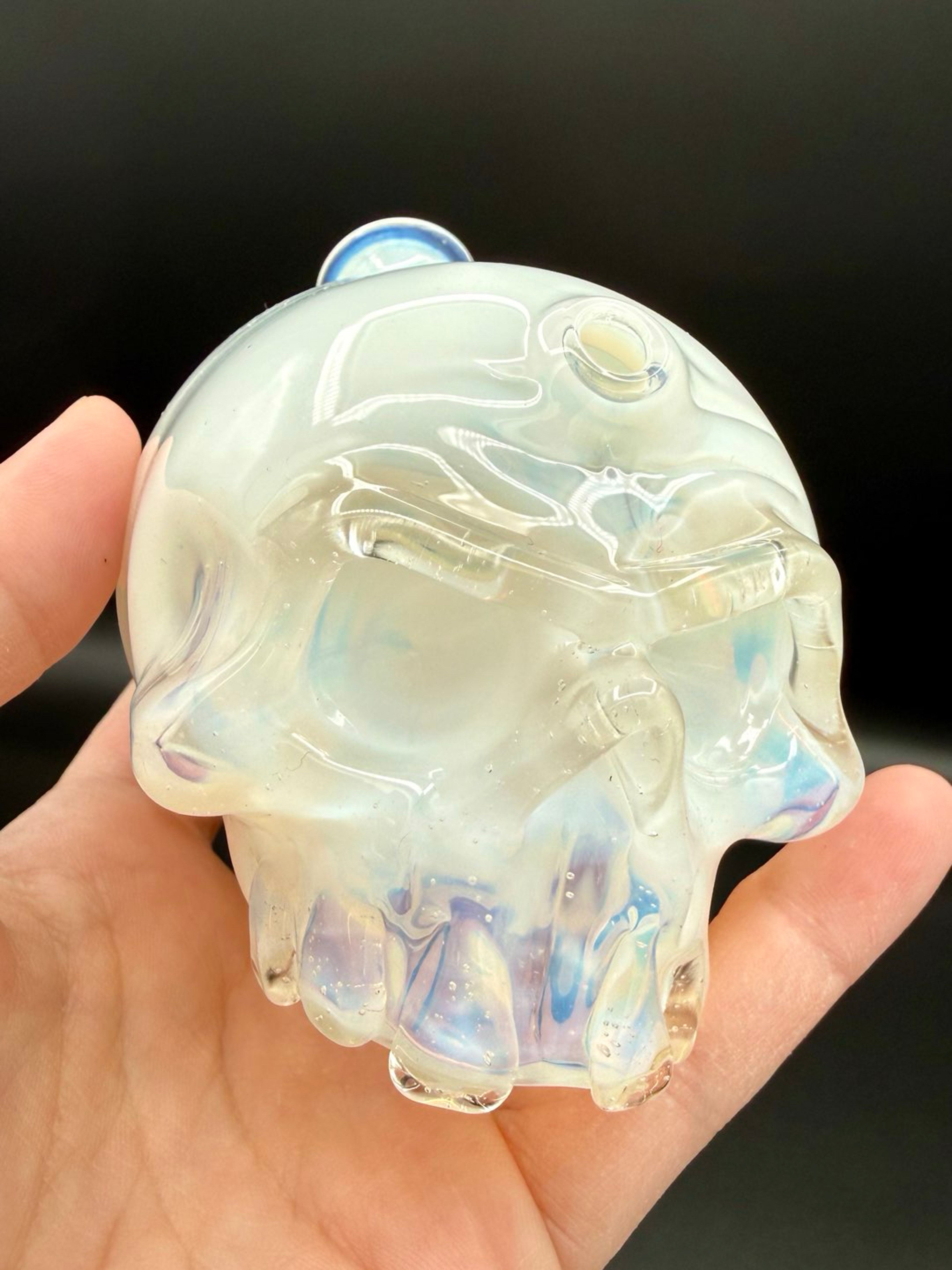 Preview pic of Grime Glass Alien Skull Mini Rig