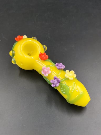 Preview pic of EMPIRE GLASSWORKS SPOON PIPE - SUNSHINE GARDEN