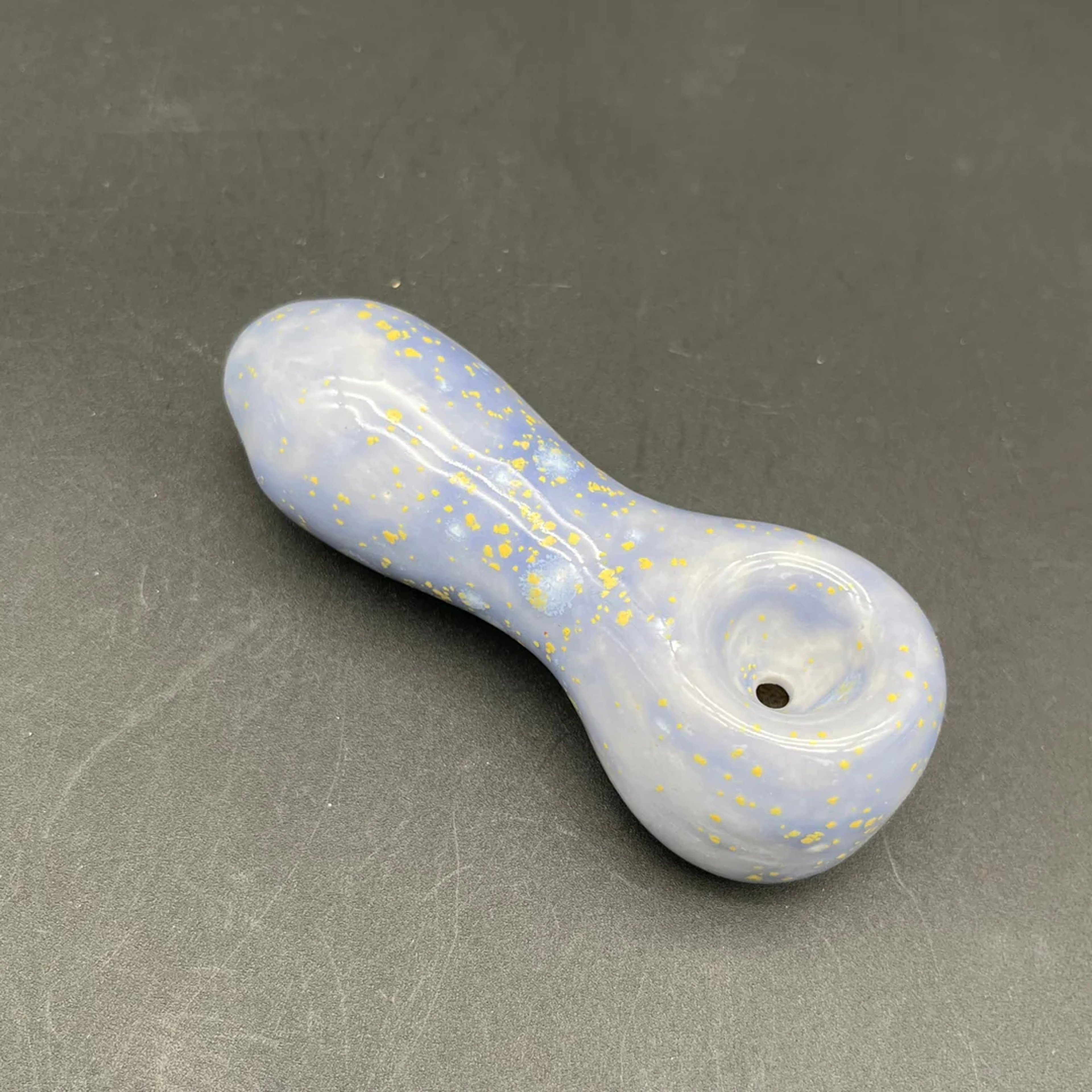 Preview pic of STONED POTTER CERAMIC CLASSIC SPOON HAND PIPE