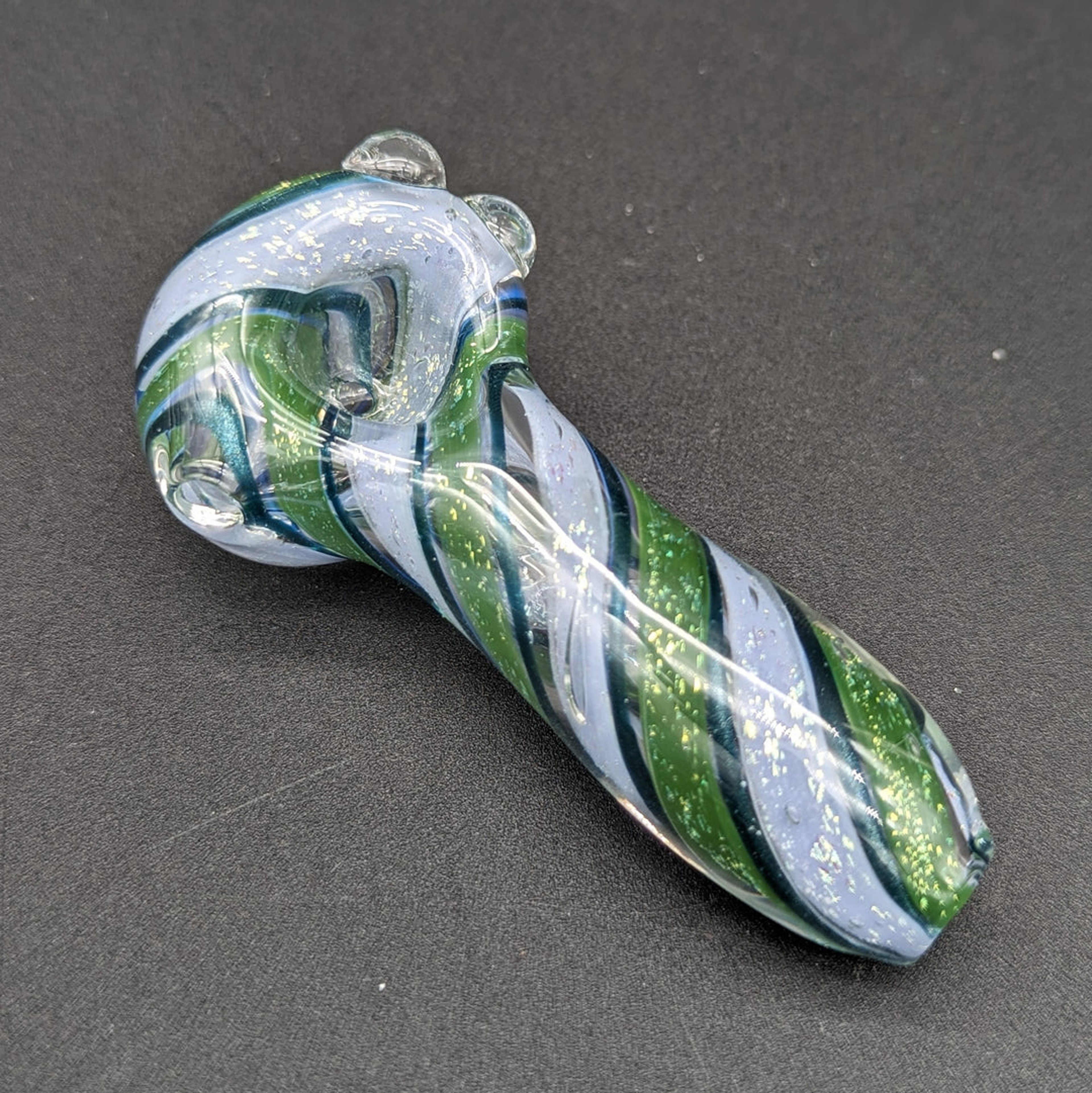 TKO GLASS HEADY DICHRO SWIRL PIPES image 0