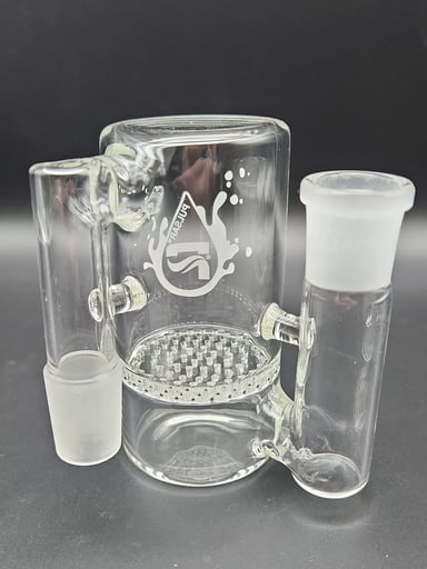 Preview pic of PULSAR HONEYCOMB ASH CATCHER - 18MM 90 DEGREES
