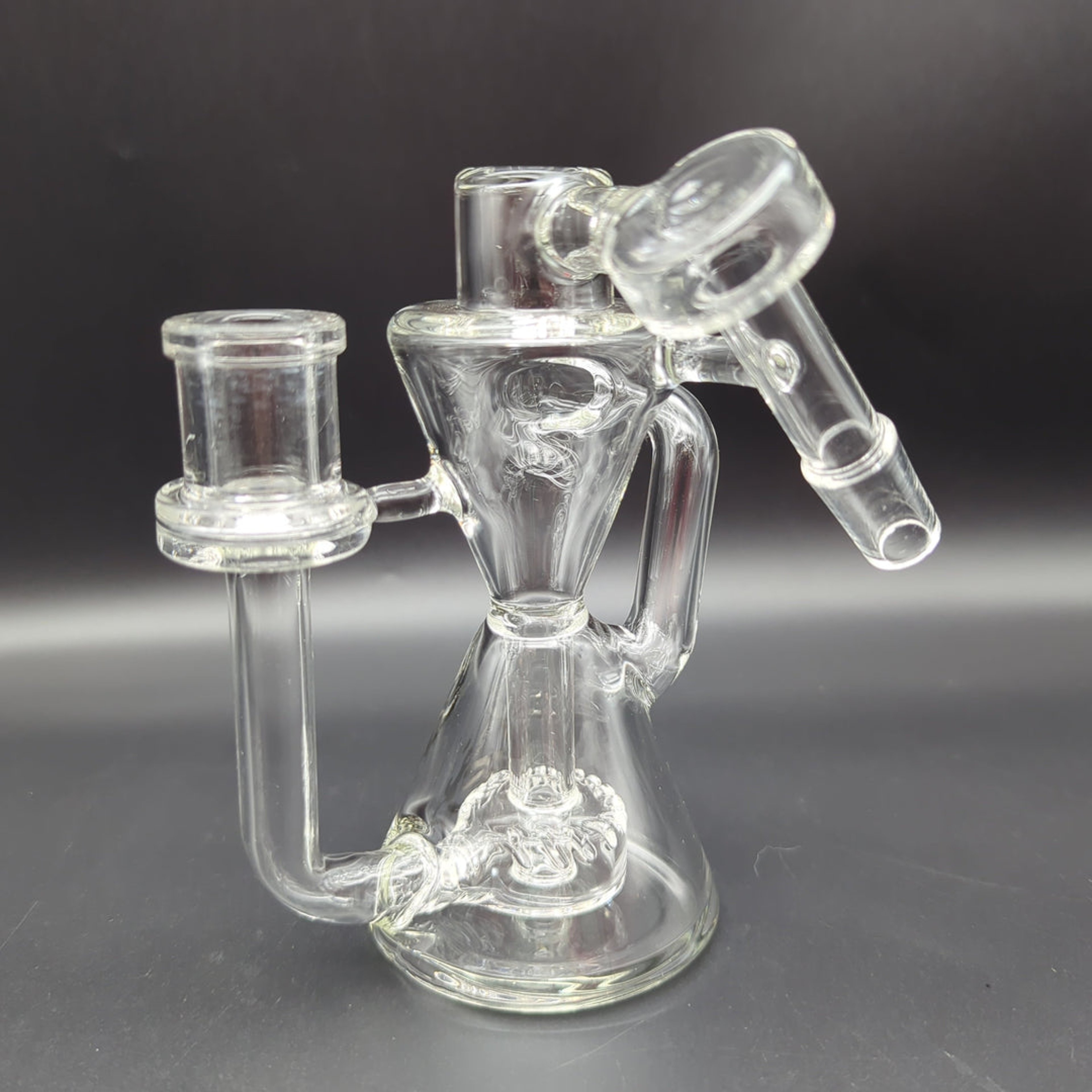 Preview pic of PULSAR HOURGLASS RECYCLER ASH CATCHER | 5.25" | 14MM