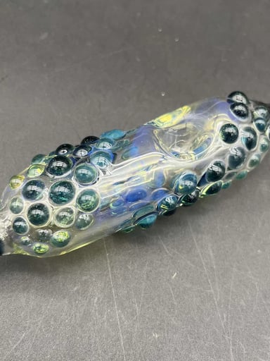 Preview pic of 5.5" HEADY STUDDED STEAMROLLER - BY HOMIE G GLASS