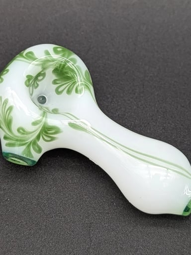 Preview pic of SQWASH GLASS ASSORTED FLORAL HAND PIPES