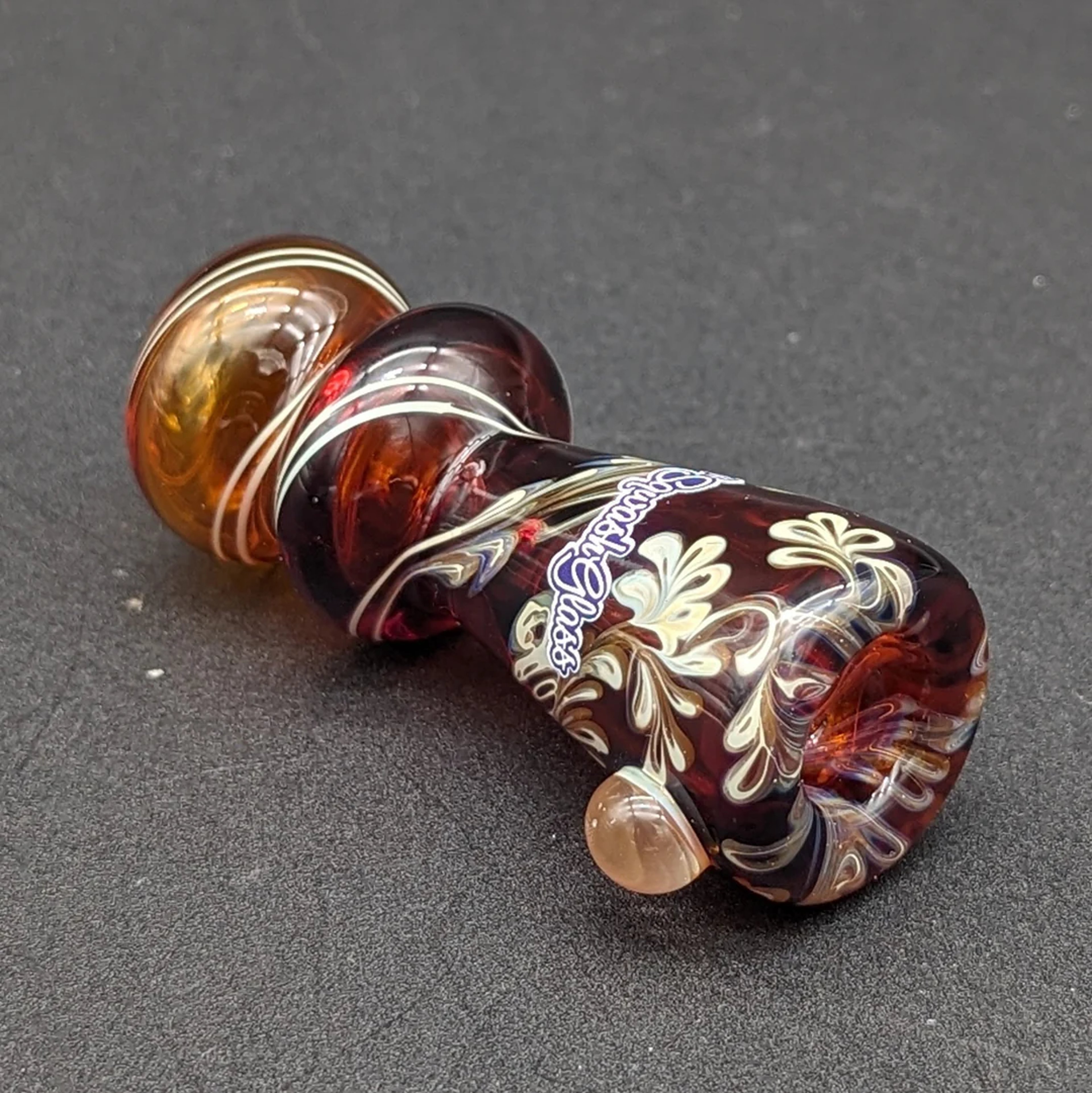 SQWASH GLASS 3" POCKET CHILLUM image 0