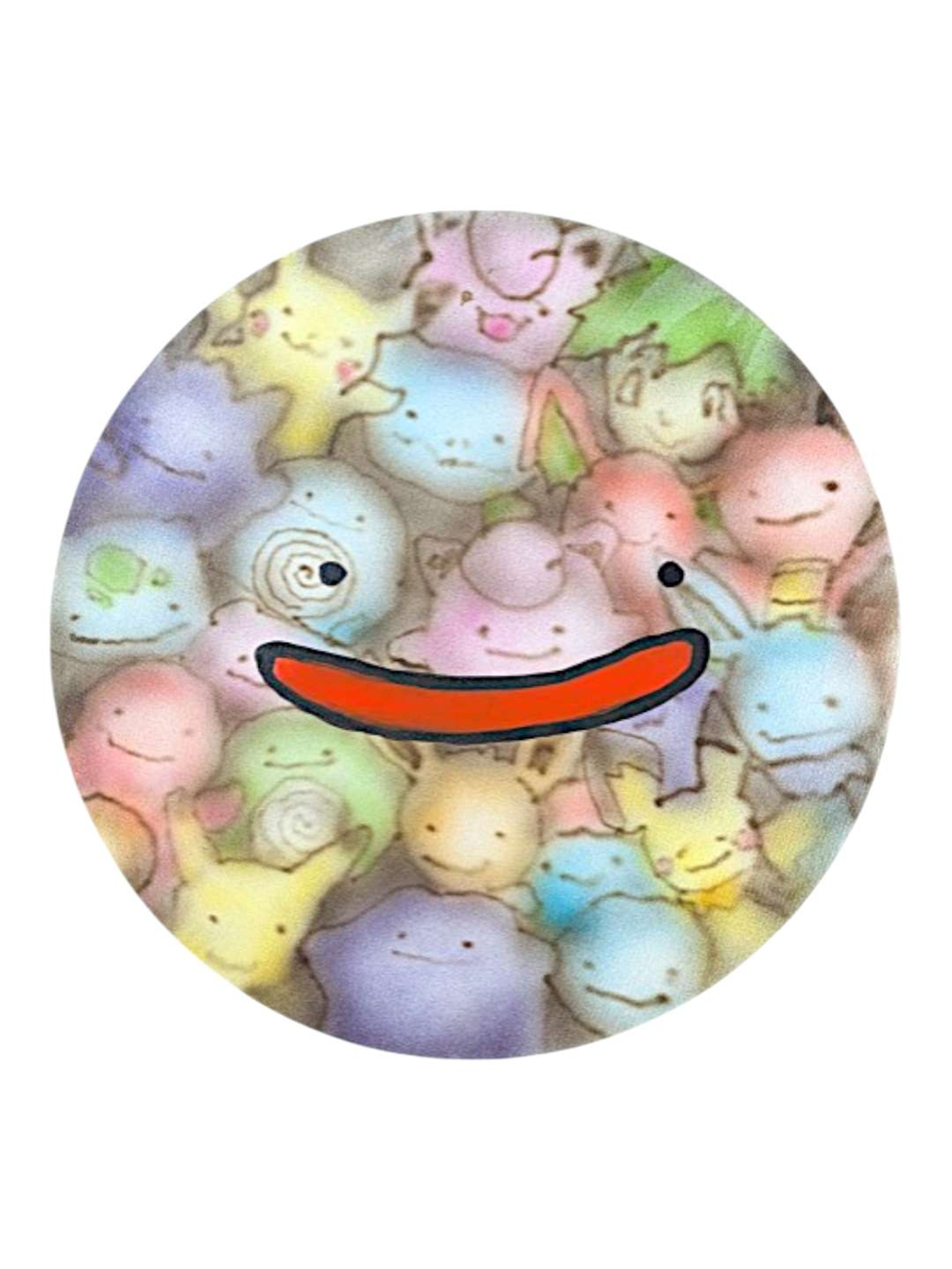 Preview pic of Trevy Metal "Poke-land" Original on Canvas