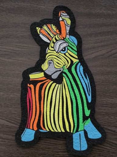 Preview pic of Rare Fruit Flavored Z-Bra Moodmat By Robertson (LE:420)