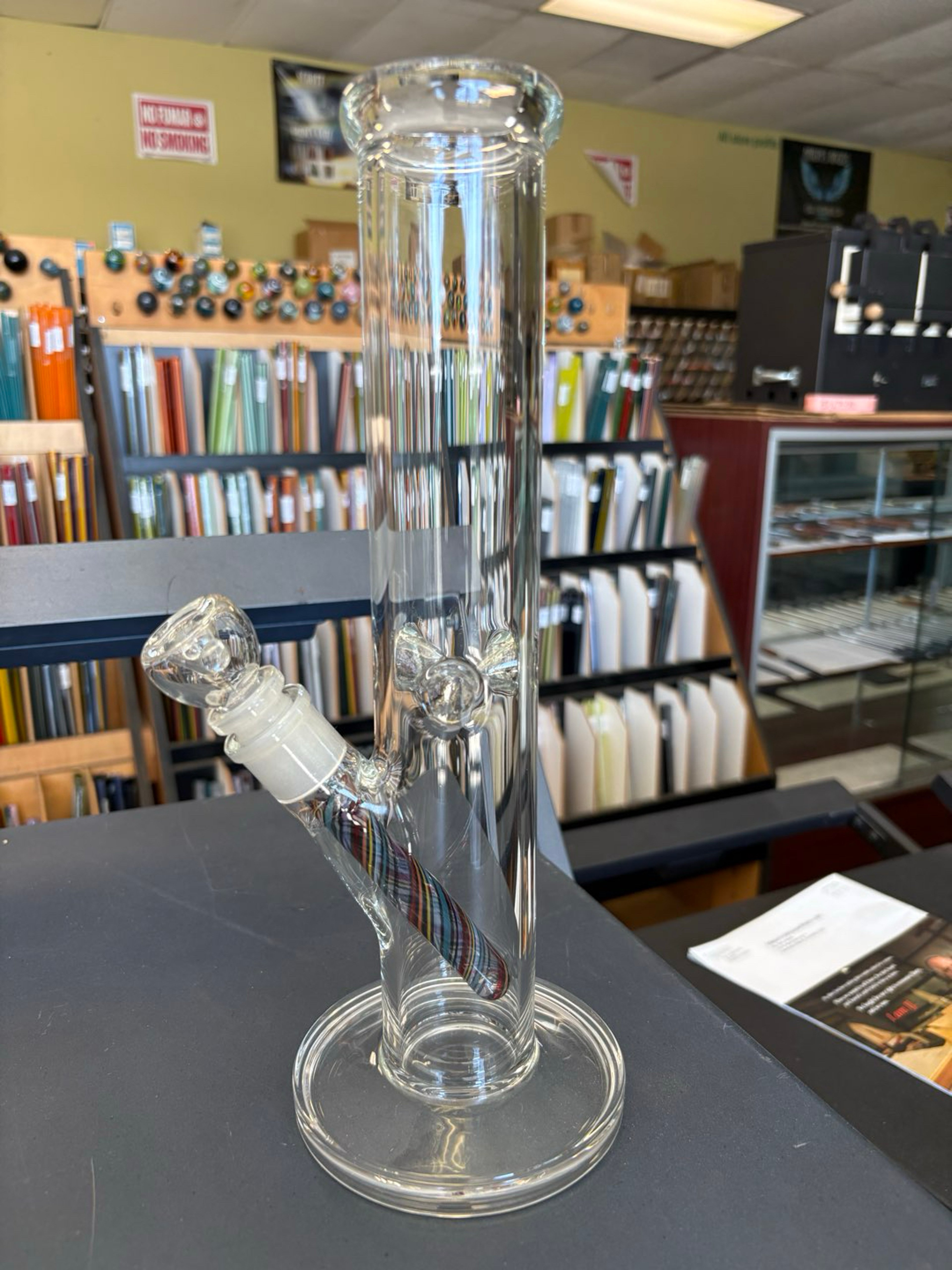 Preview pic of 12” straight with worked downstem