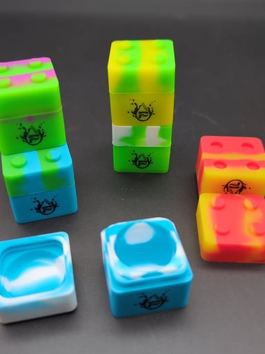 Preview pic of ($2.50) PULSAR RIP SERIES SILICONE DAB CONTAINER - INDIVIDUAL