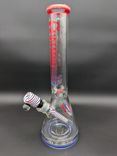 Preview pic of GRATEFUL DEAD X PULSAR LIBERTY BEAKER WATER PIPE | 15" | 14MM F
