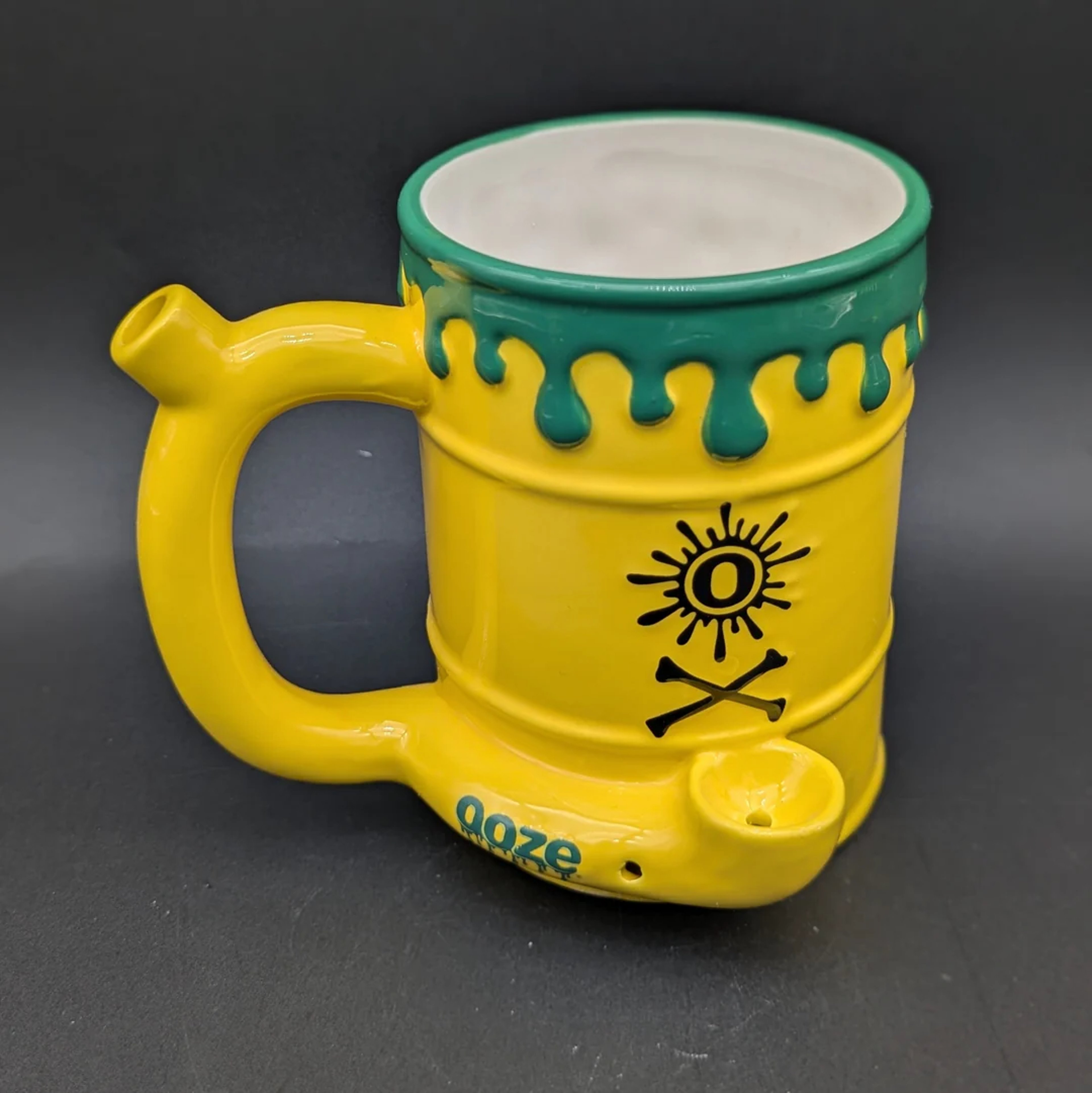 OOZE CERAMIC MUG - TOXIC WASTE BARREL image 0