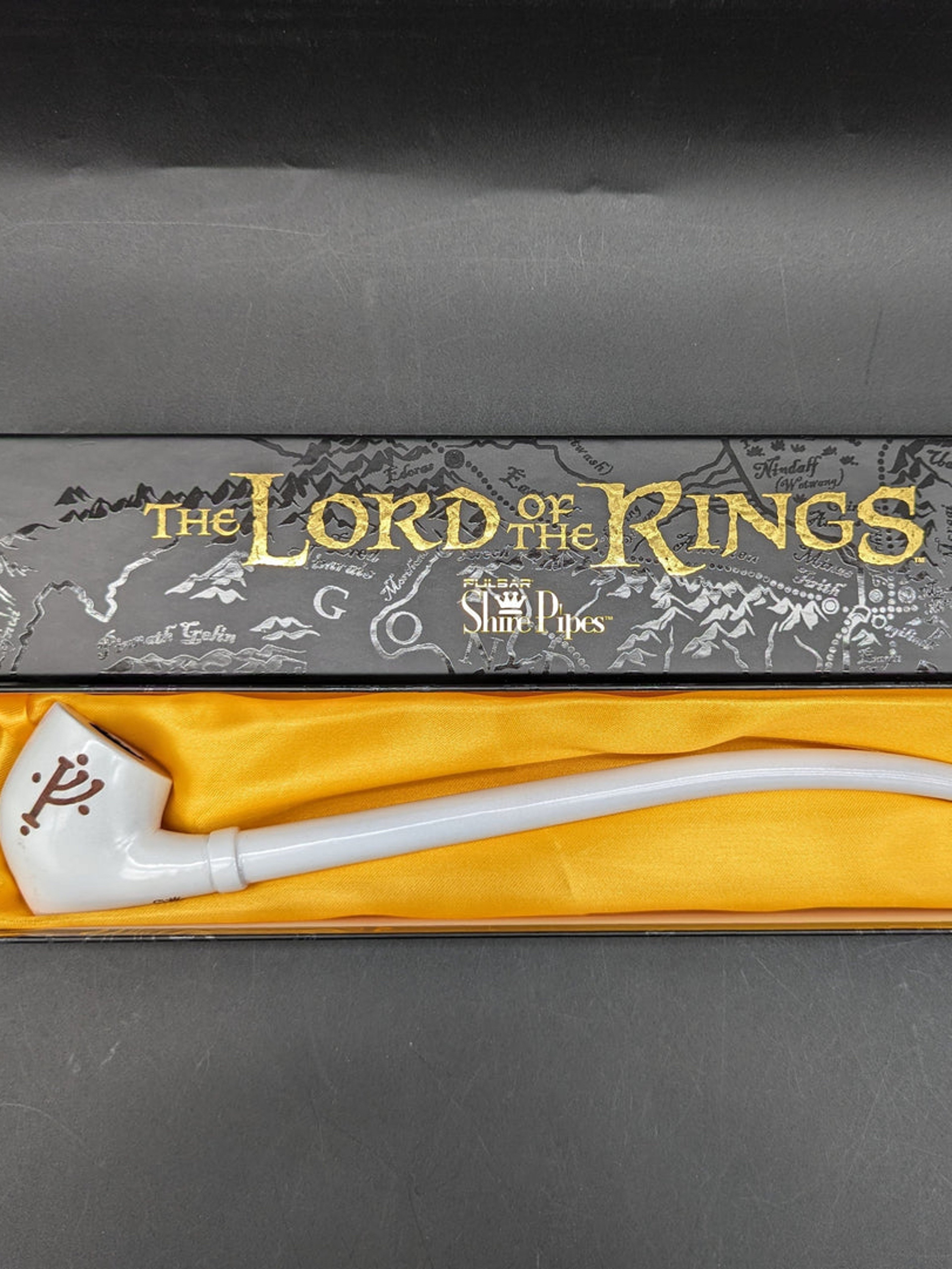 Preview pic of PULSAR SHIRE PIPES GANDALF THE WHITE™ SMOKING PIPE | 12.5"