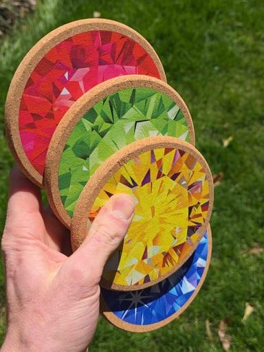 Preview pic of Gemstone Coasters