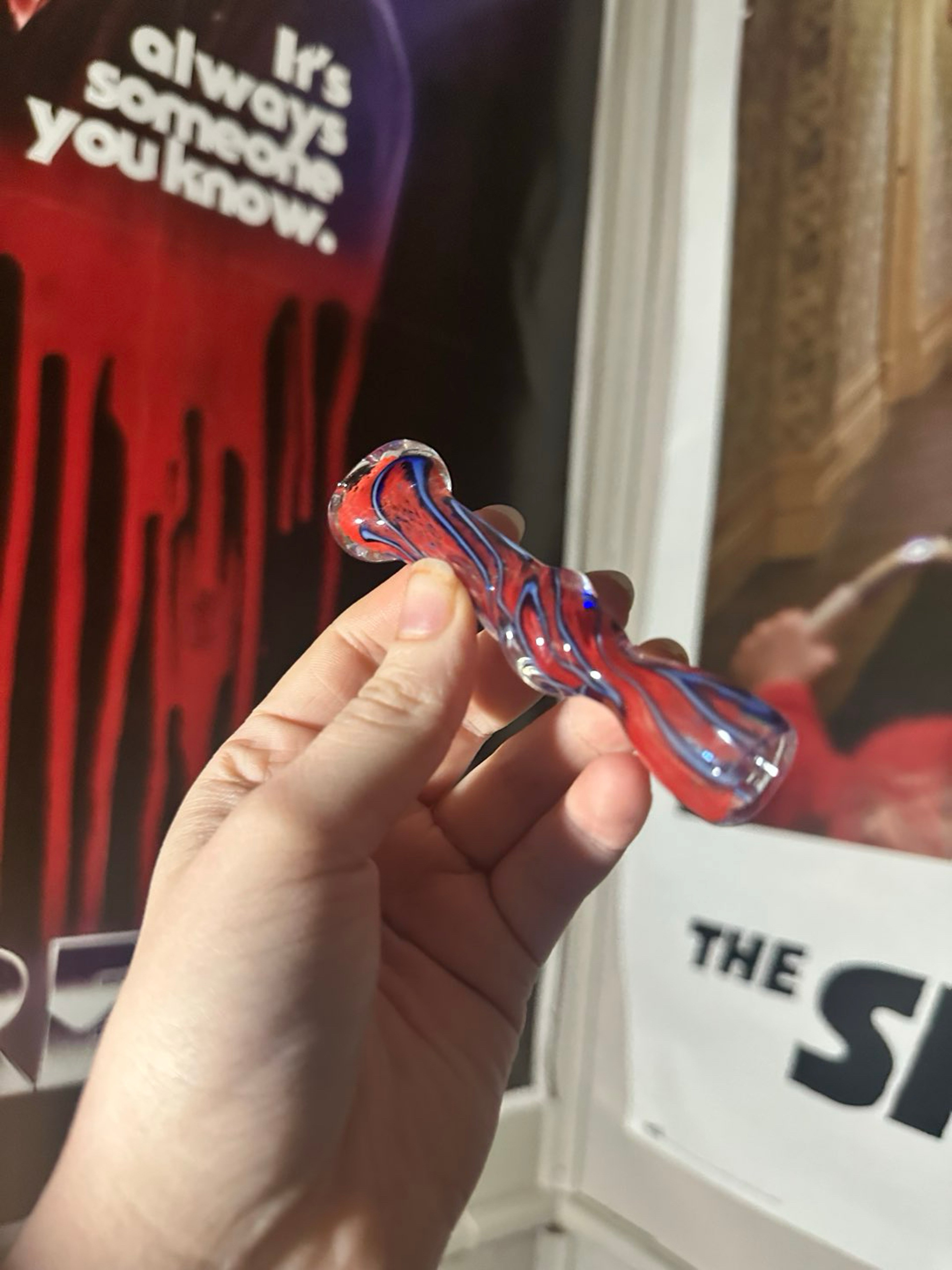 Preview pic of Red/Blue Chillum