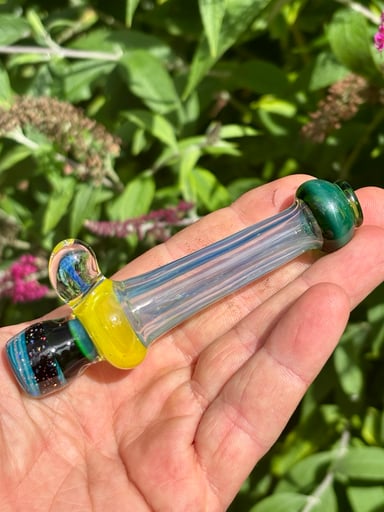 Preview pic of Crushed opal mushroom chillum