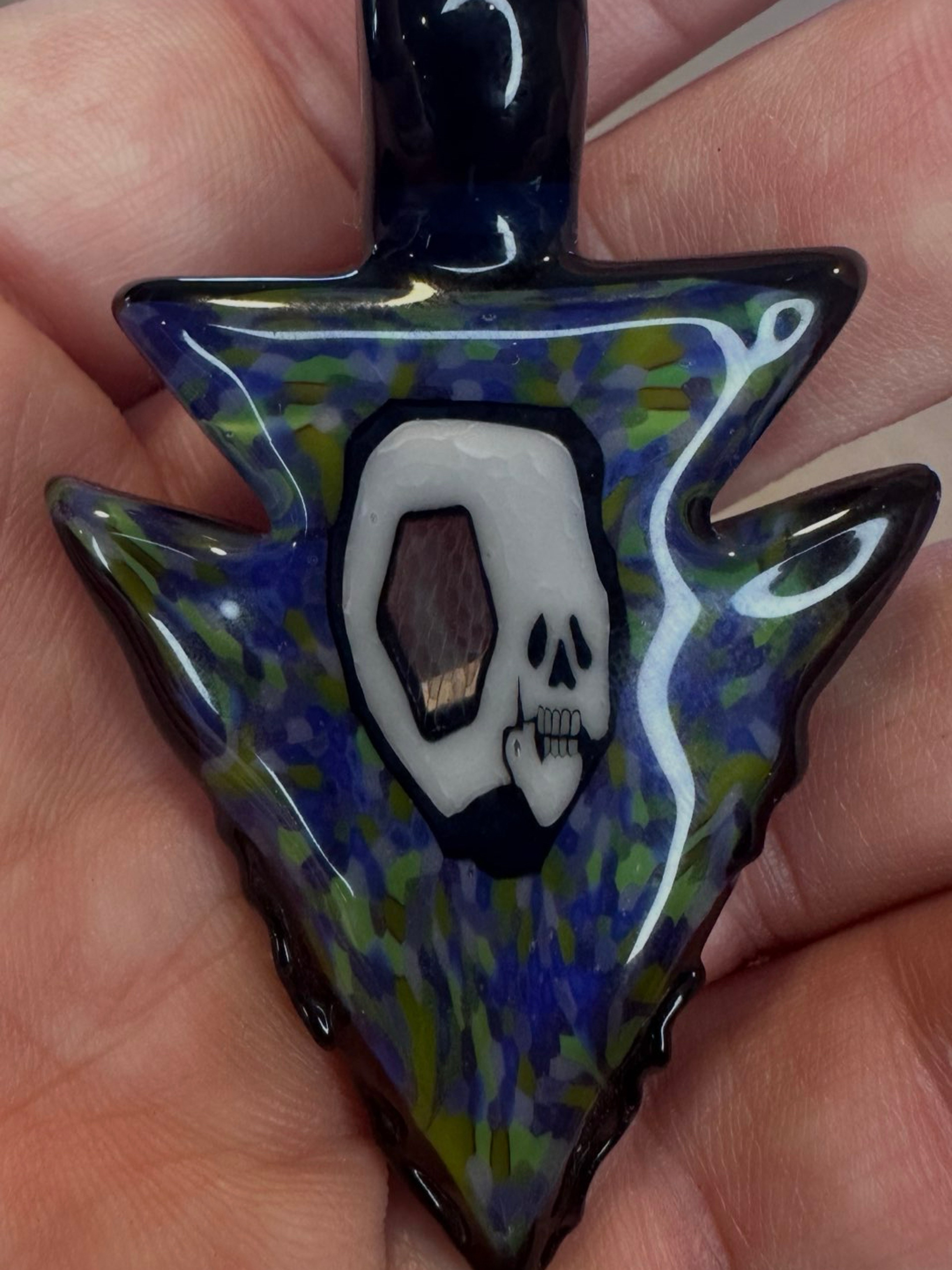Preview pic of @ElksThatRun @PipeMaker Collab Arrowhead Pendant