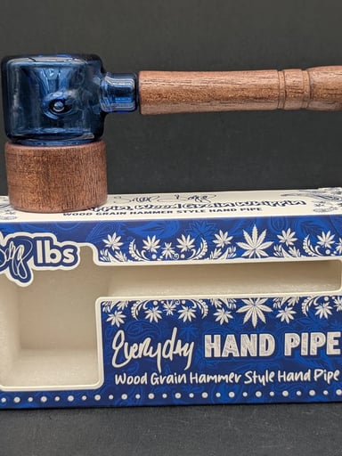 Preview pic of DOGG LBS EVERYDAY WOOD HAMMER HAND PIPE | 5"