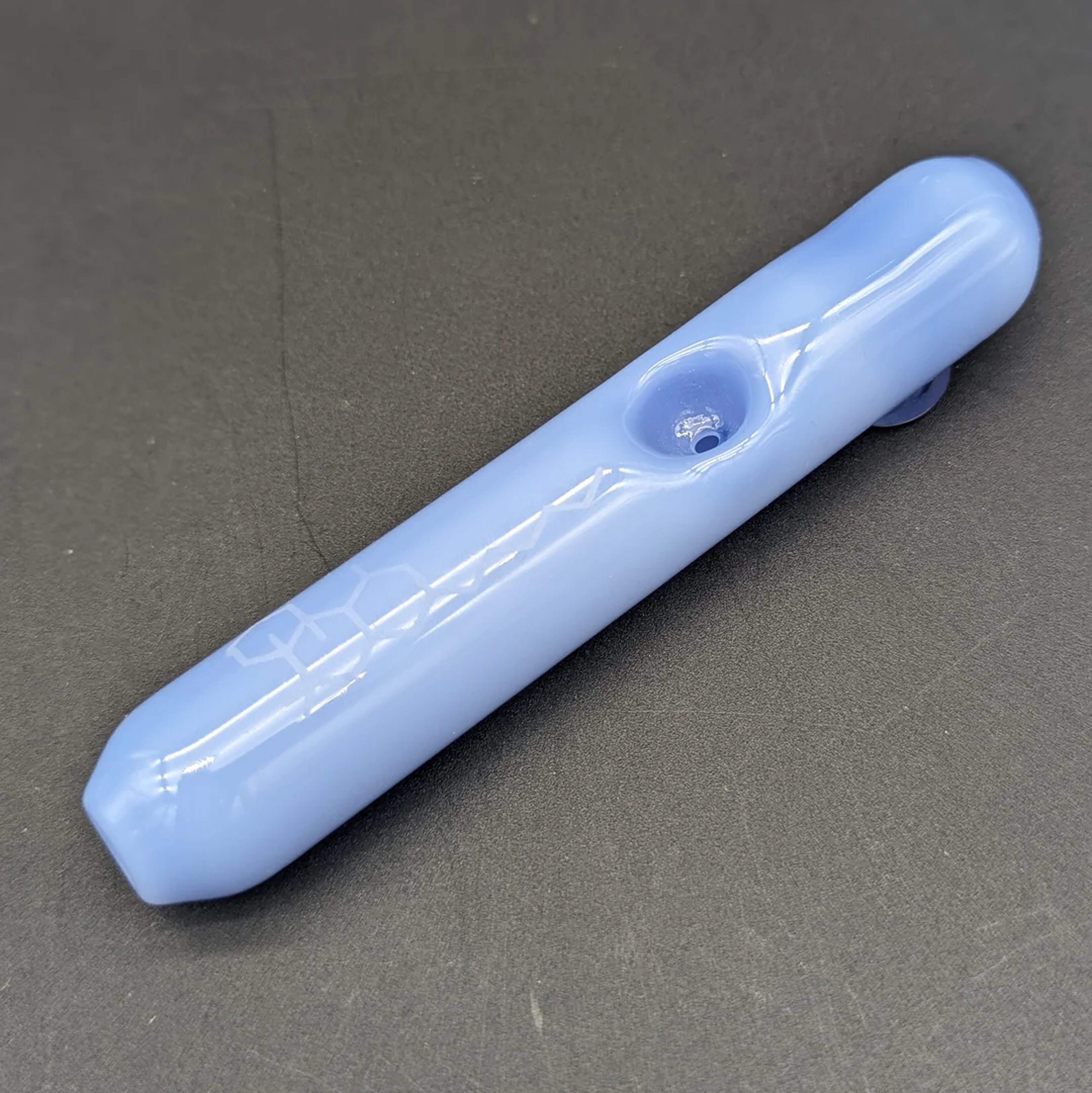 SOLID COLOR 5" STEAMROLLER PIPES - READING GLASS MILITIA image 0