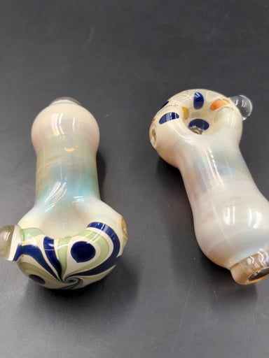 Preview pic of 3" FUMED SPOON PIPES - BY LIMBOGLASS