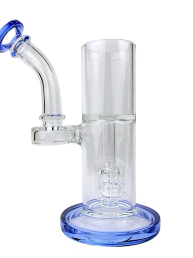 Preview pic of Blue Matrix Perc Bubbler Attachment for Puffco Proxy