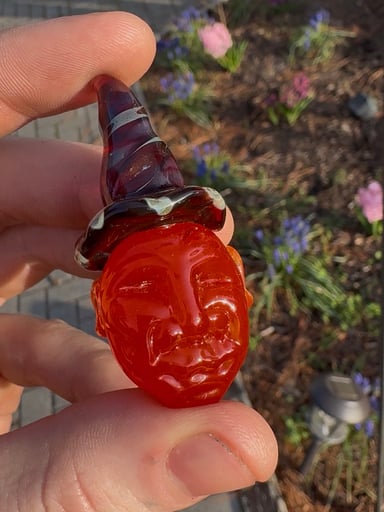 Preview pic of Clifford Glass gnome pendent