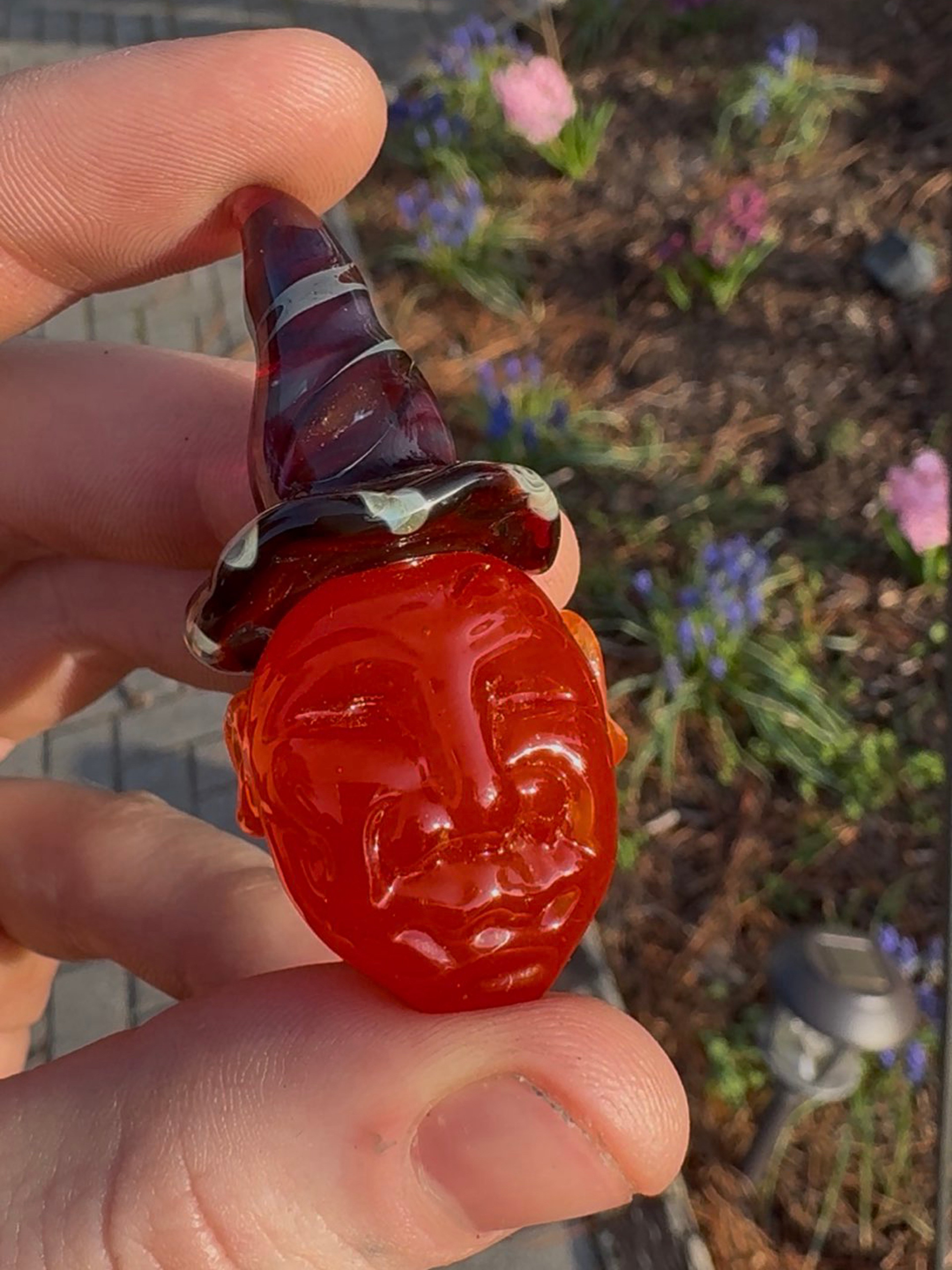 Preview pic of Clifford Glass gnome pendent