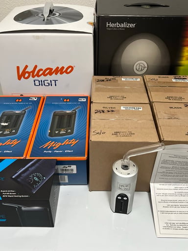 Preview pic of DHV Mighty, Volcano, Solo, Herbalizer, Boundless CFX
