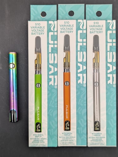 Preview pic of PULSAR 510 SLIM BATTERY W/ DIGITAL DISPLAY