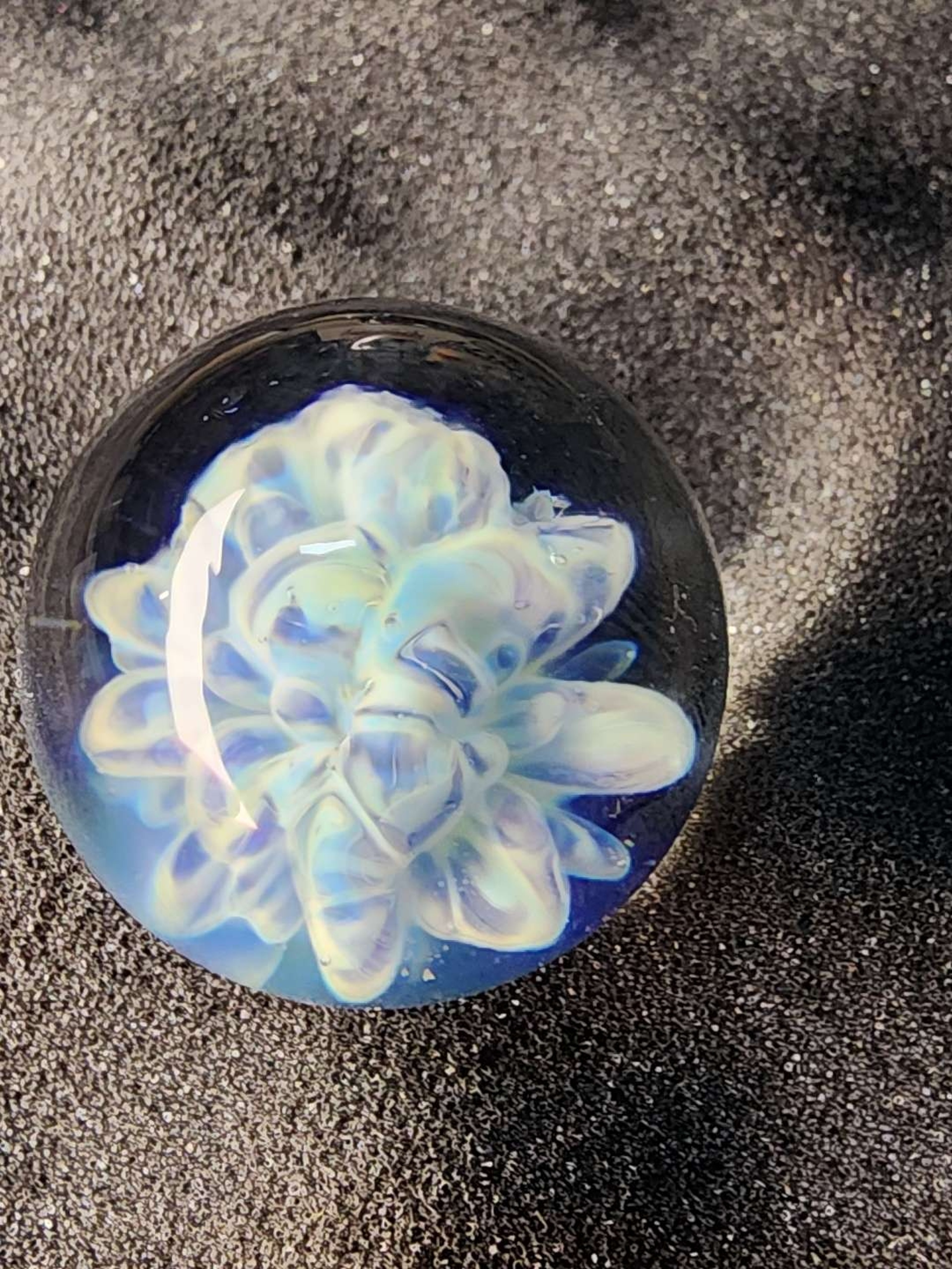 Preview pic of EGYPTIAN Green Implosion marble