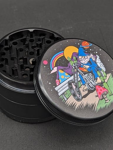 Preview pic of PULSAR ARTIST SERIES GRINDER | TRIPPY TRIP | 4PC | 2.5"
