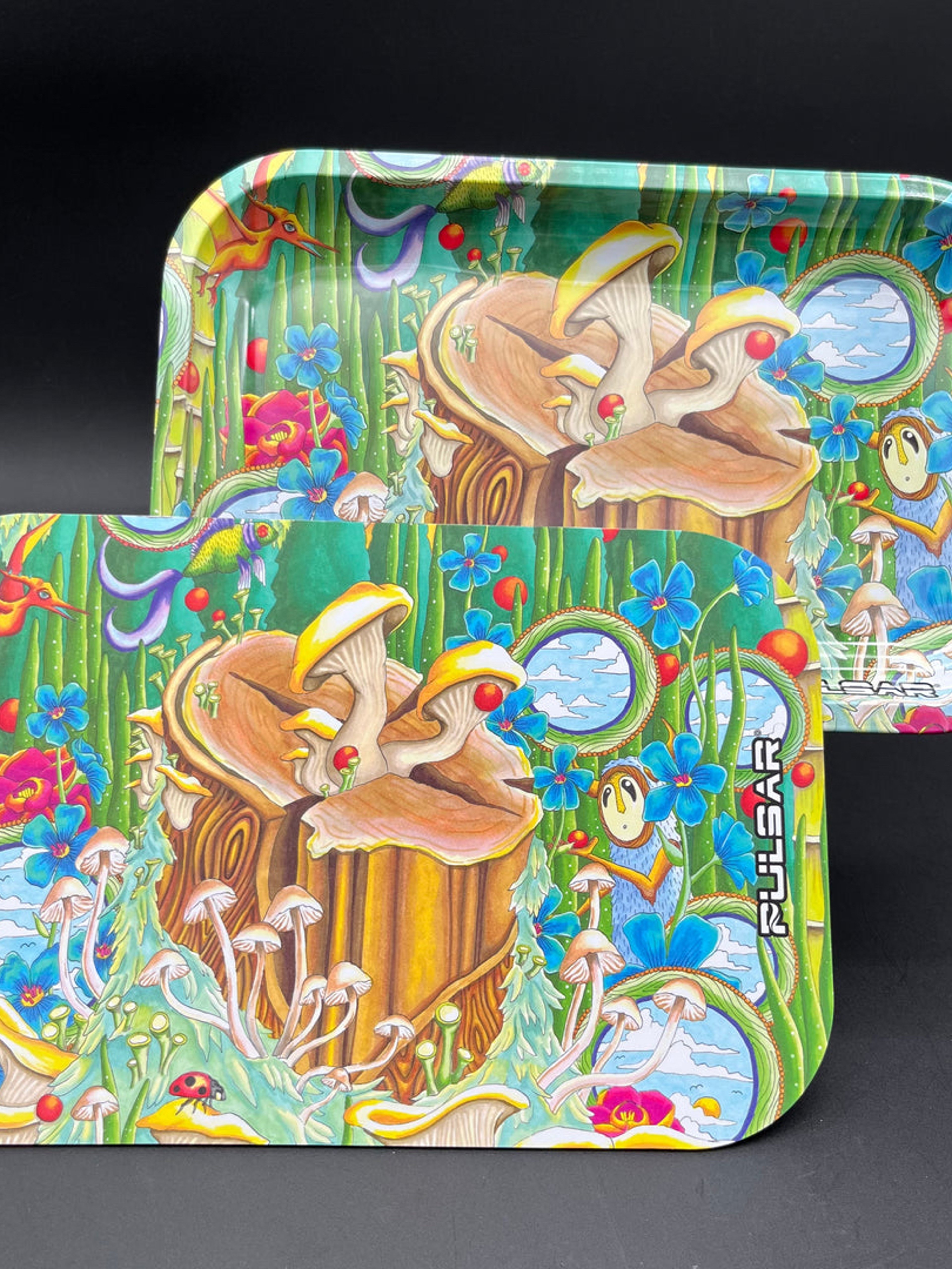 Preview pic of PULSAR METAL ROLLING TRAY & LID | WHERE LOVE IS ALIVE