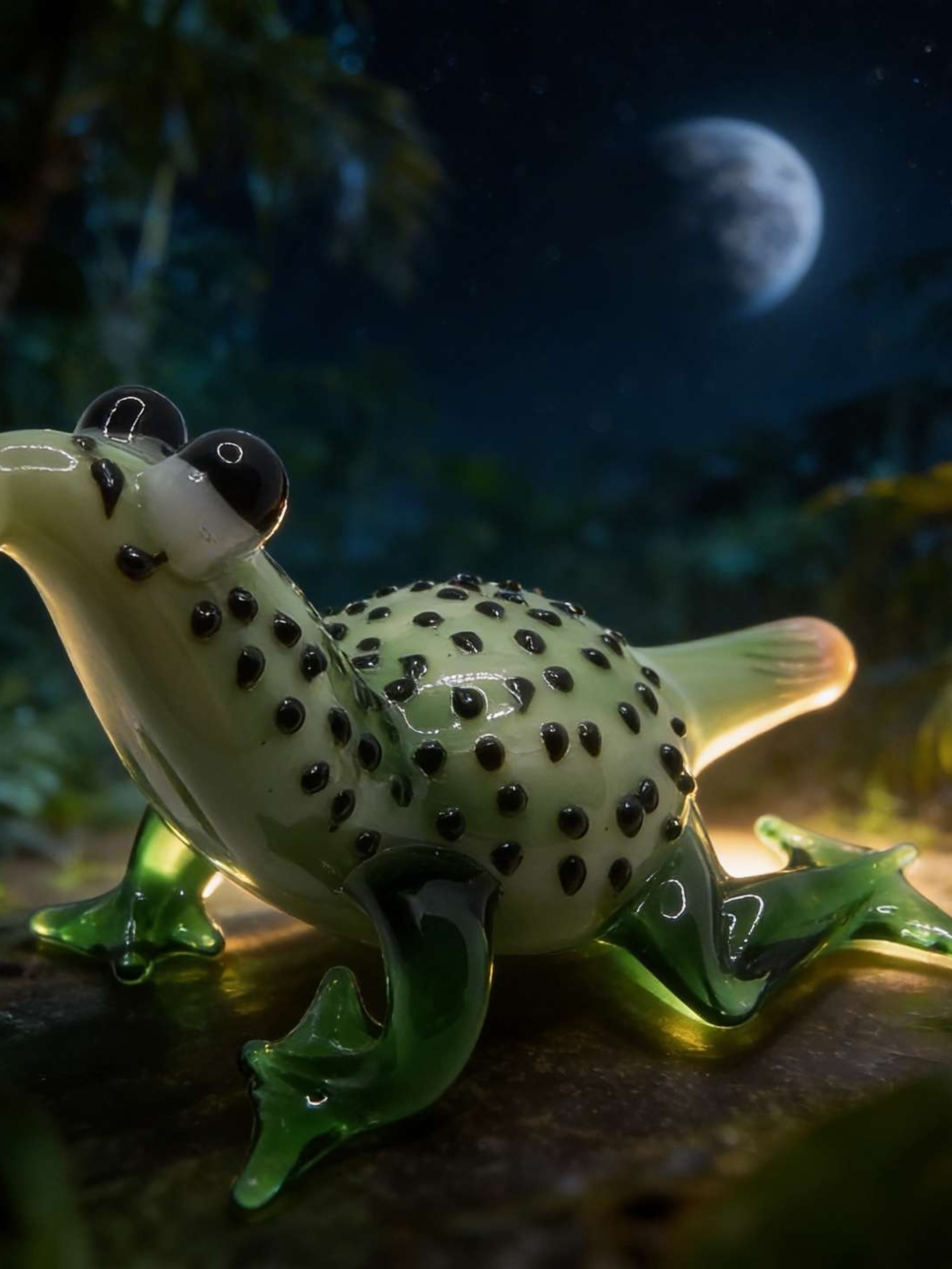 Preview pic of Glass Frog Pipe