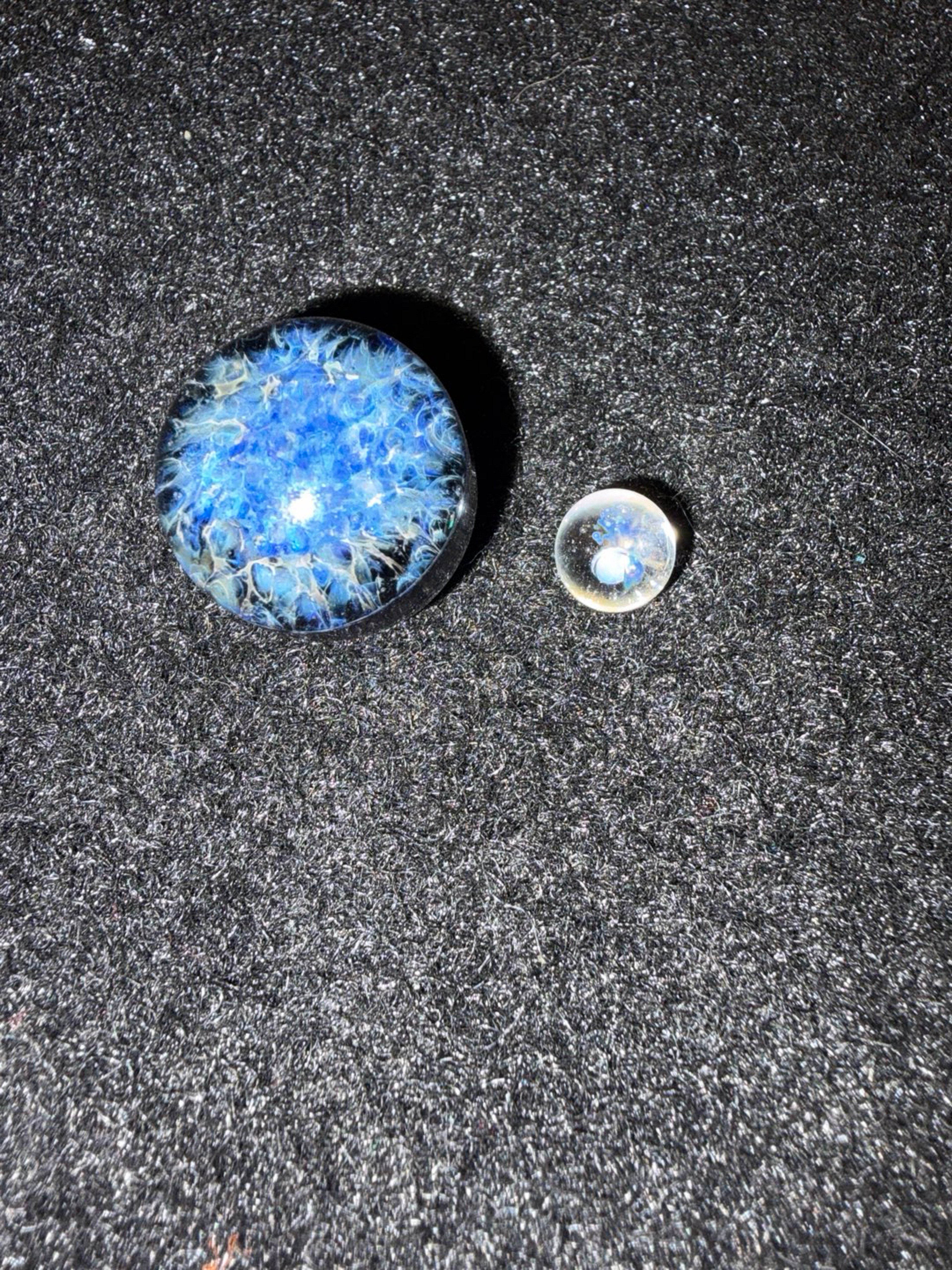 Galaxy marble and opal encased terp pearl BigBGlass419 image 0