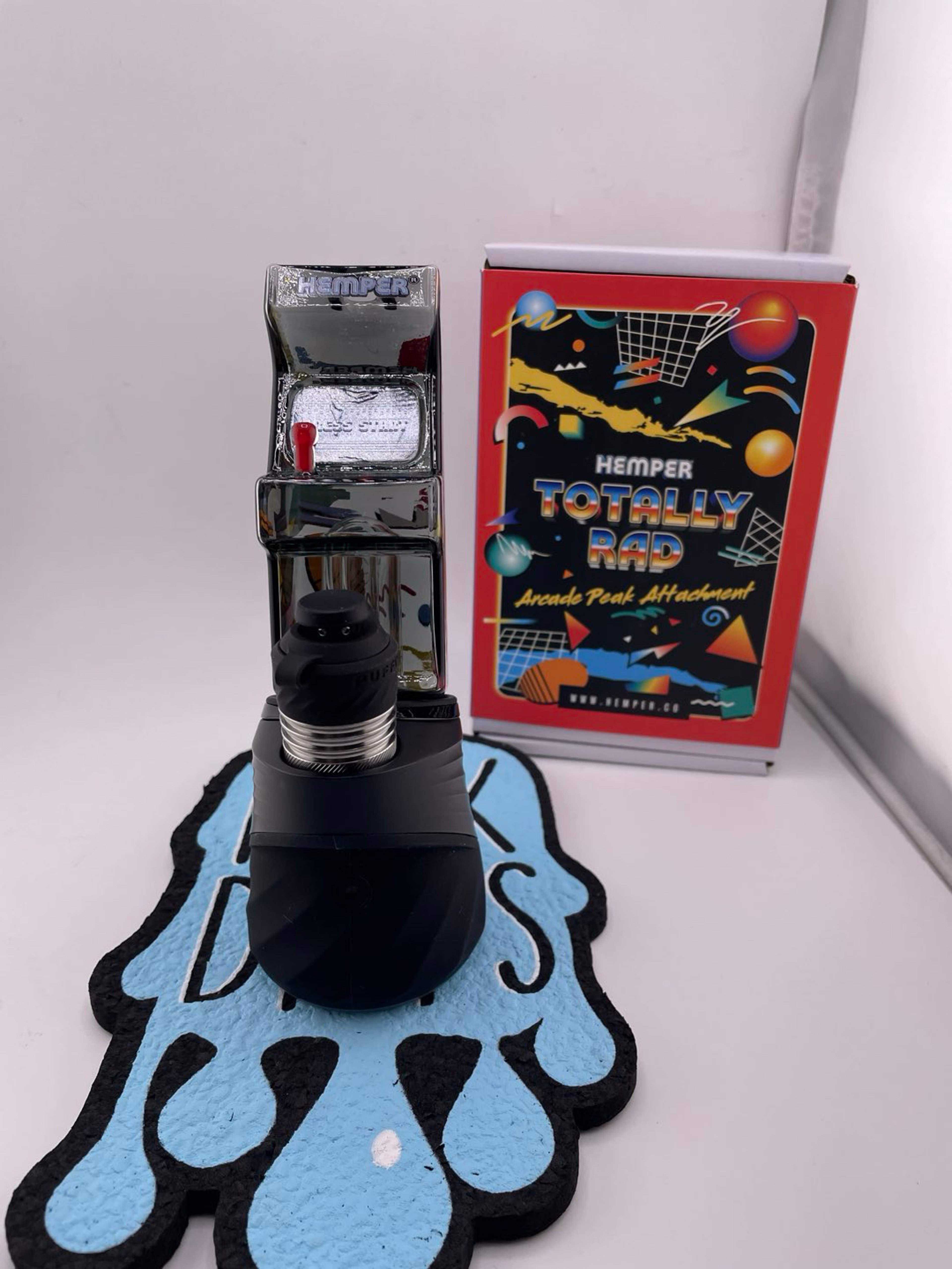 Hemper Puffco Peak Attachment- Totally Rad Arcade image 0