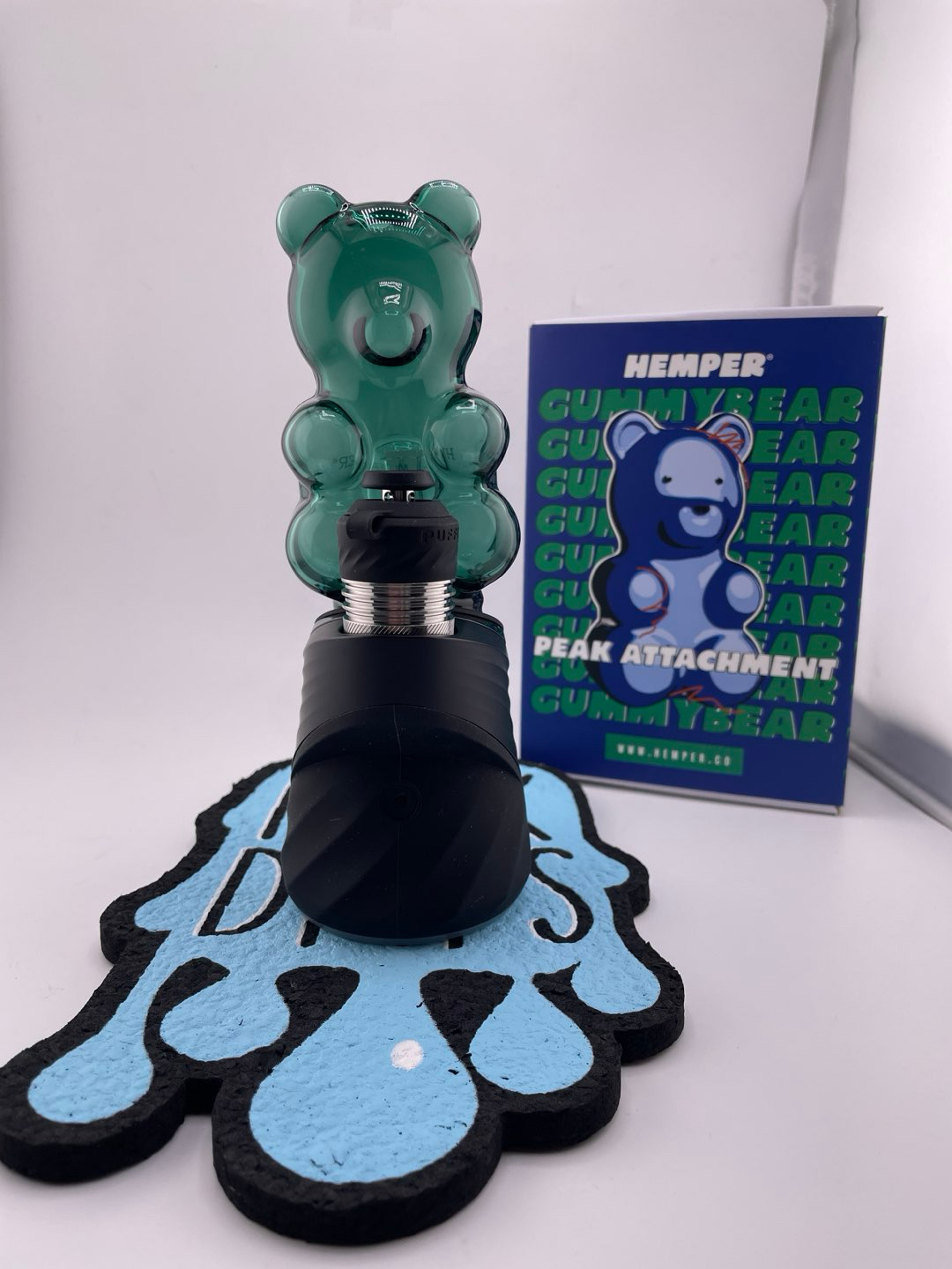 Hemper Puffco Peak Attachment- Gummy Bear image 0